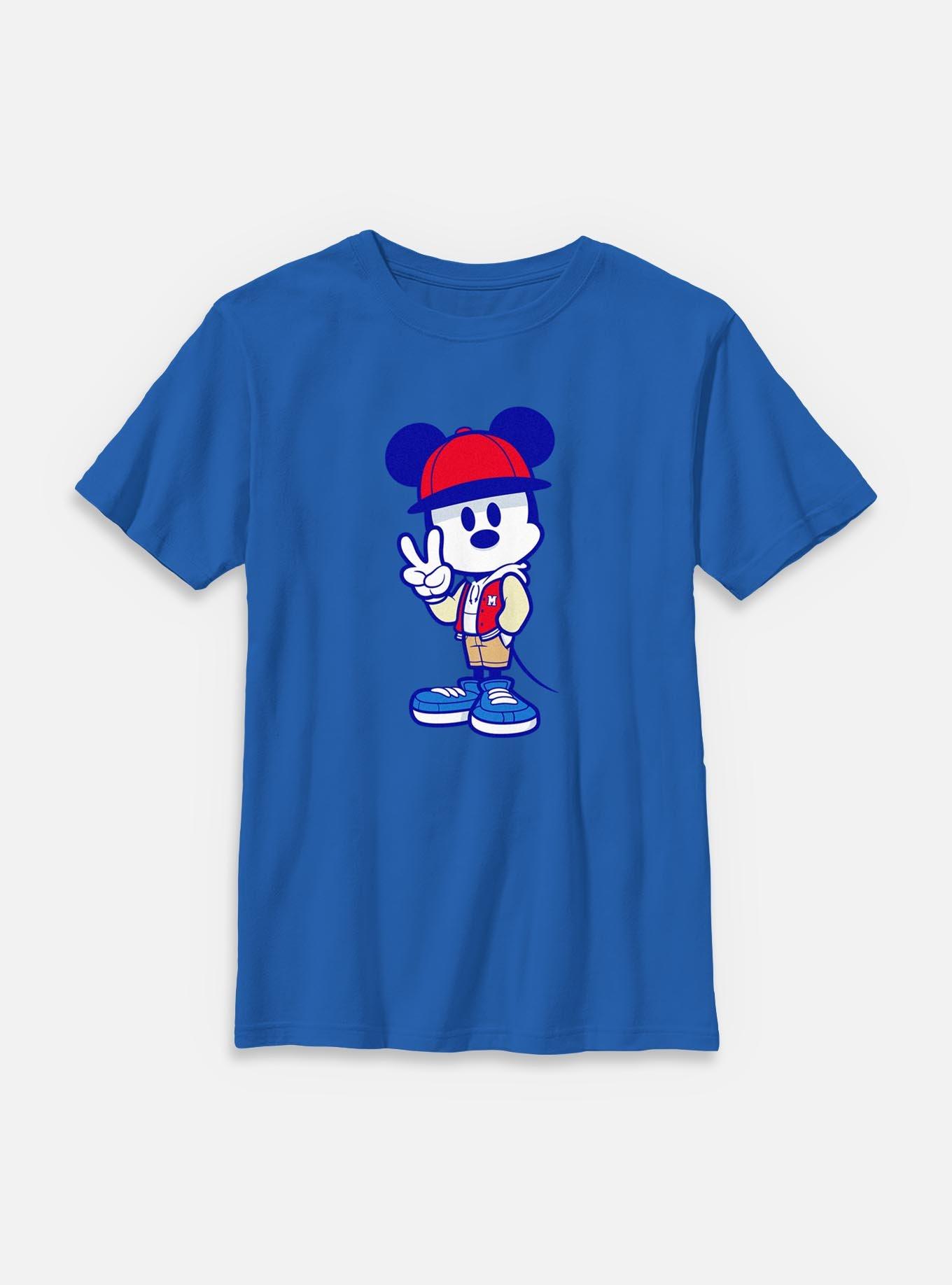 Disney Mickey Mouse Red Hat Youth T-Shirt, , hi-res
