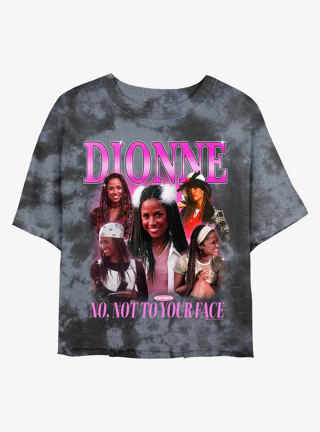 Clueless Y2K Dionne Girls Tye-Dye Crop T-Shirt, , hi-res