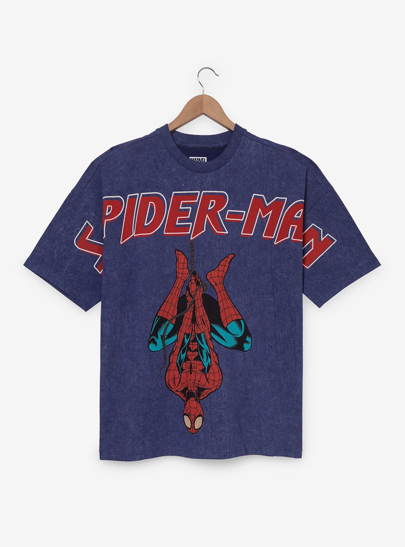 Marvel Spider-Man Upside Down Graphic T-Shirt — BoxLunch Exclusive