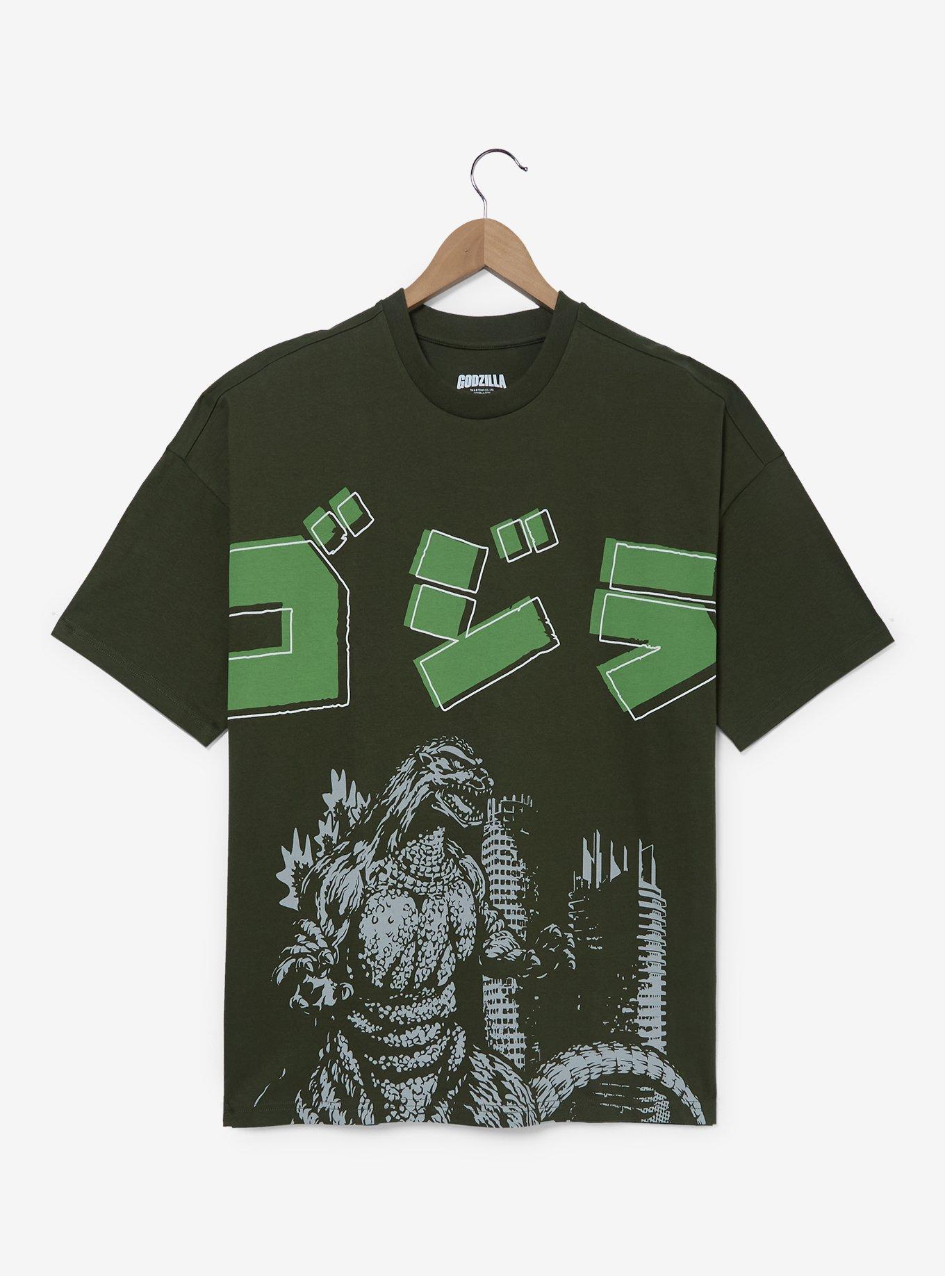 Godzilla Tonal Portrait T-Shirt - BoxLunch Exclusive, , hi-res