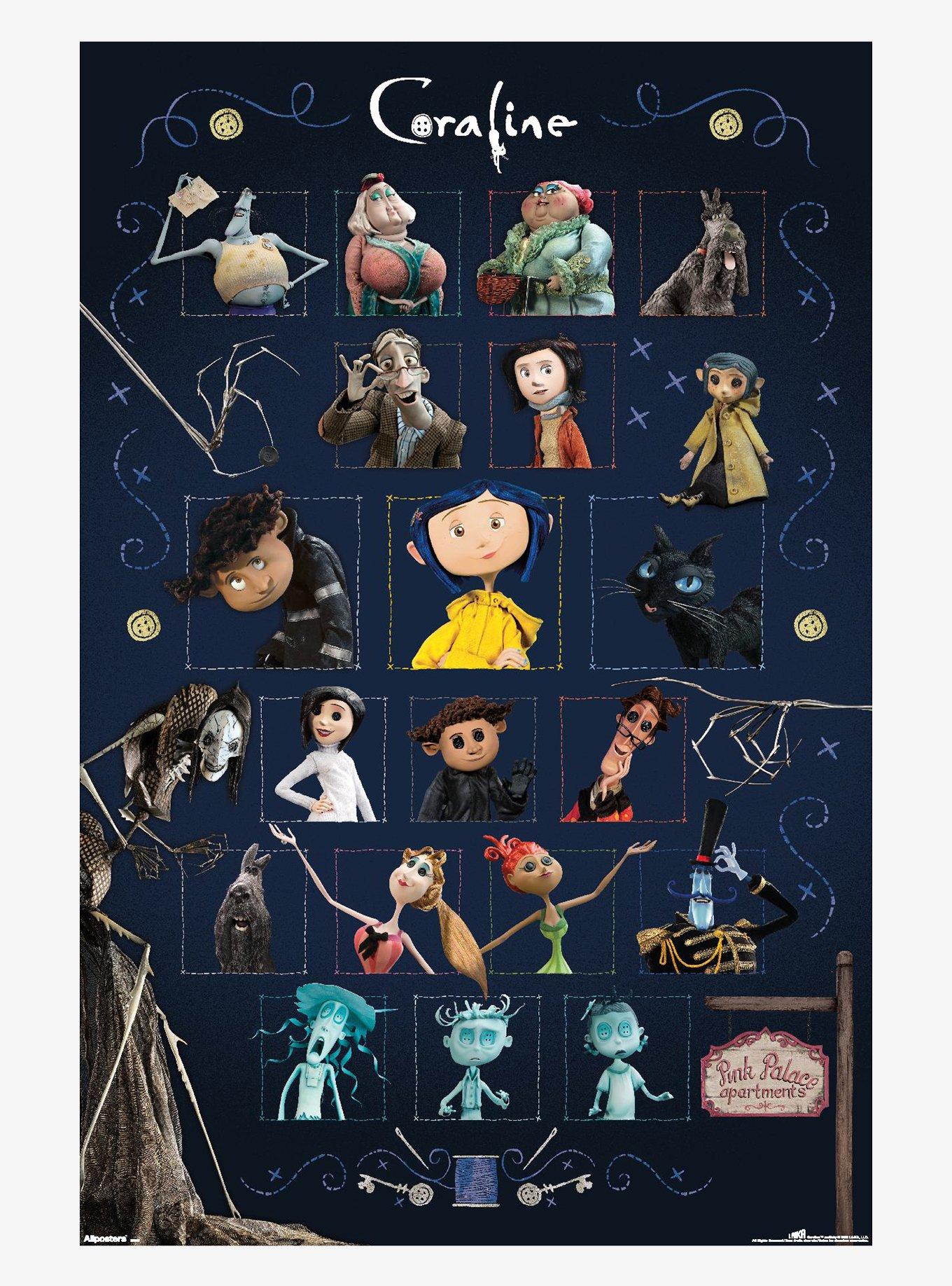 Coraline Character Grid Poster, , hi-res