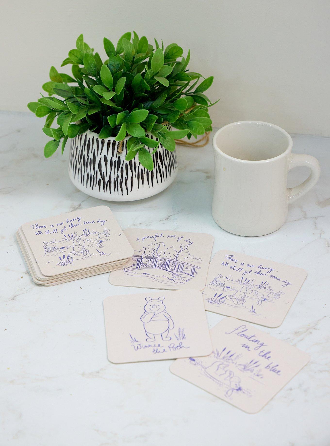 Disney Winnie the Pooh Sketch Scenes Pulpboard Coaster Set - BoxLunch Exclusive, , hi-res