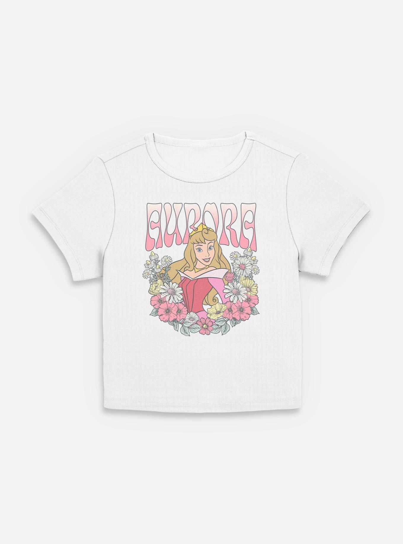 Disney Princesses Aurora Floral Wreath Women Baby T-Shirt, , hi-res