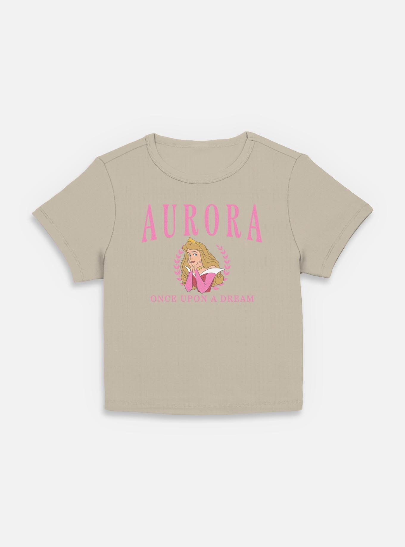 Disney Princesses Aurora Collegiate Women Baby T-Shirt, , hi-res