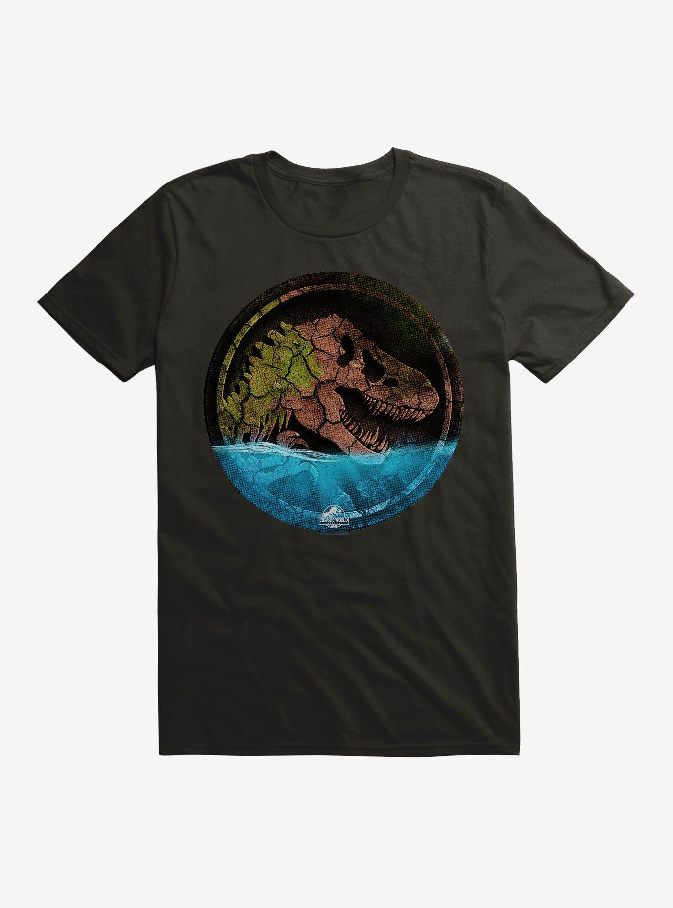 Jurassick World Rebirth Moss Covered Logo T-Shirt, , hi-res