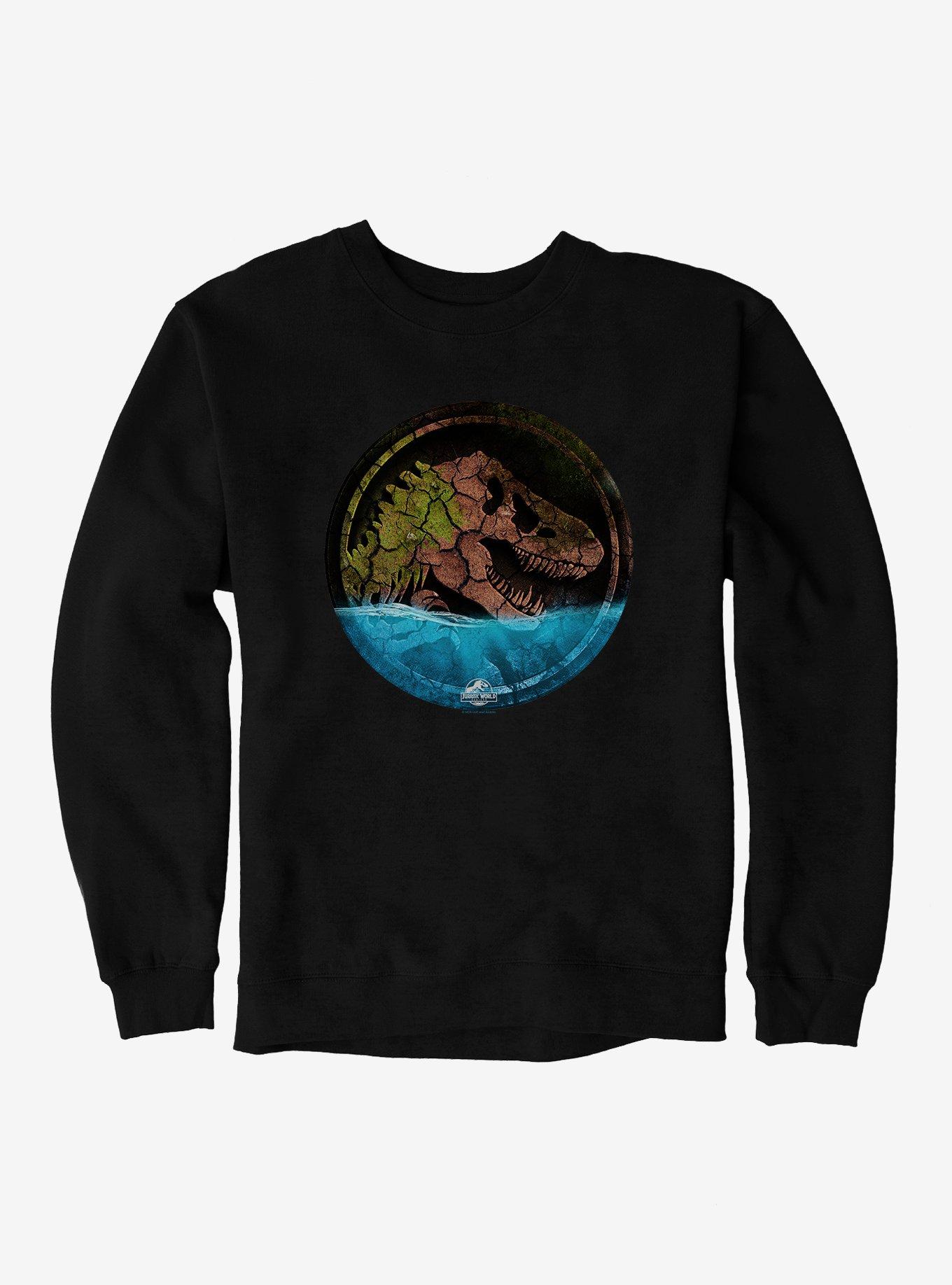 Jurassick World Rebirth Moss Covered Logo Sweatshirt, , hi-res