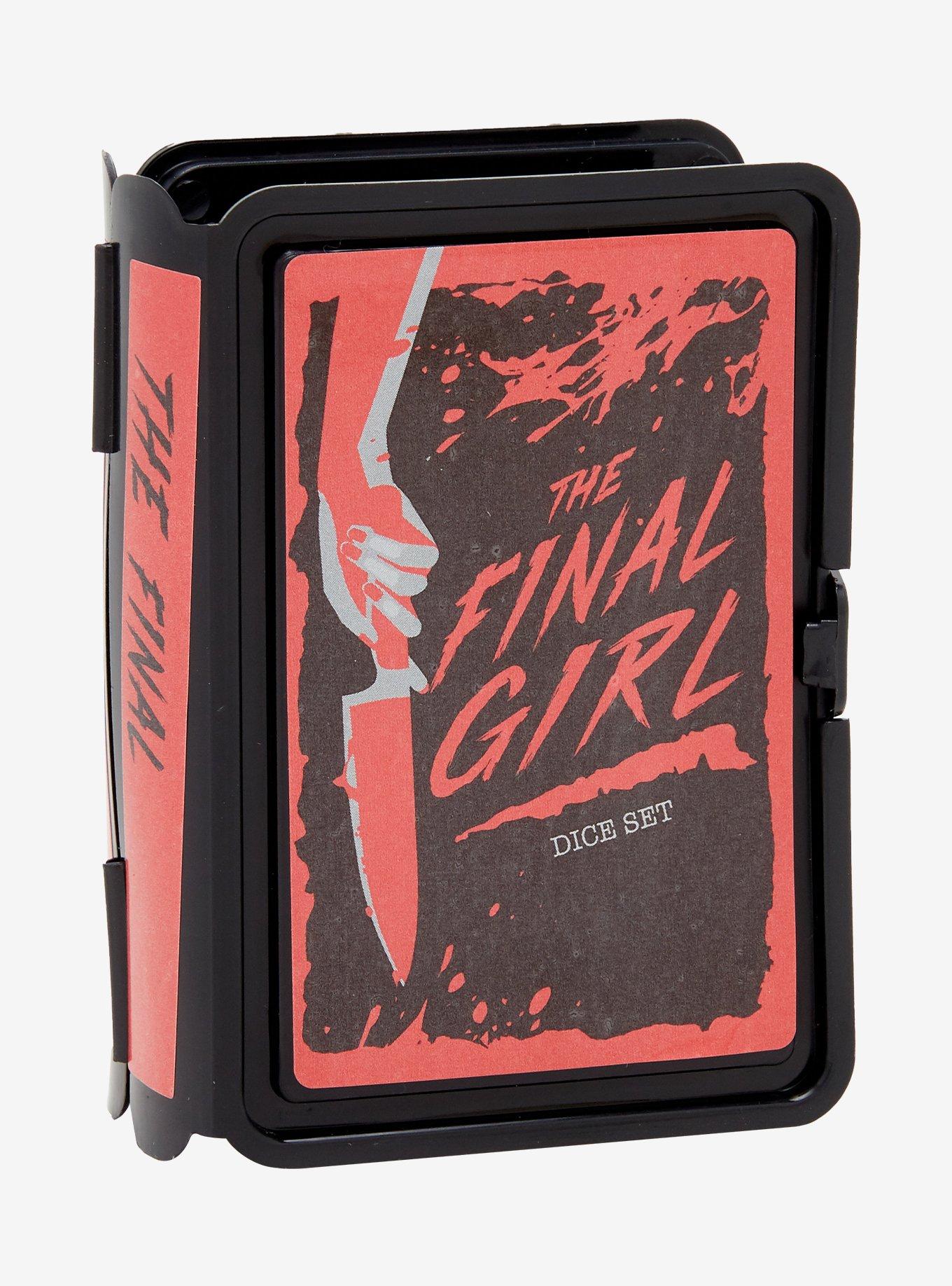 The Final Girl Book Polyhedral Dice Set Hot Topic Exclusive, , hi-res