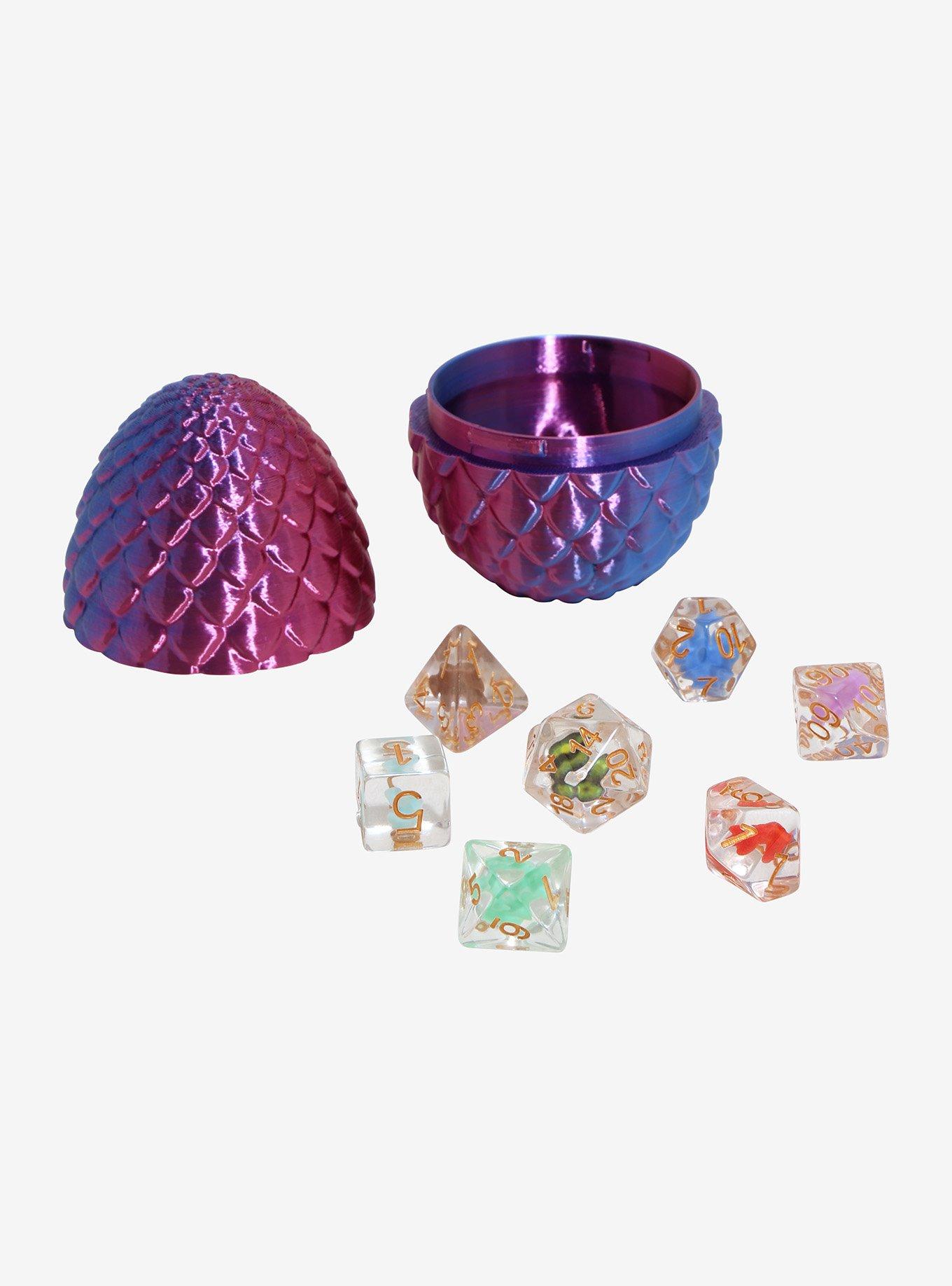 Dragon Egg Polyhedral Dice Set Hot Topic Exclusive, , hi-res