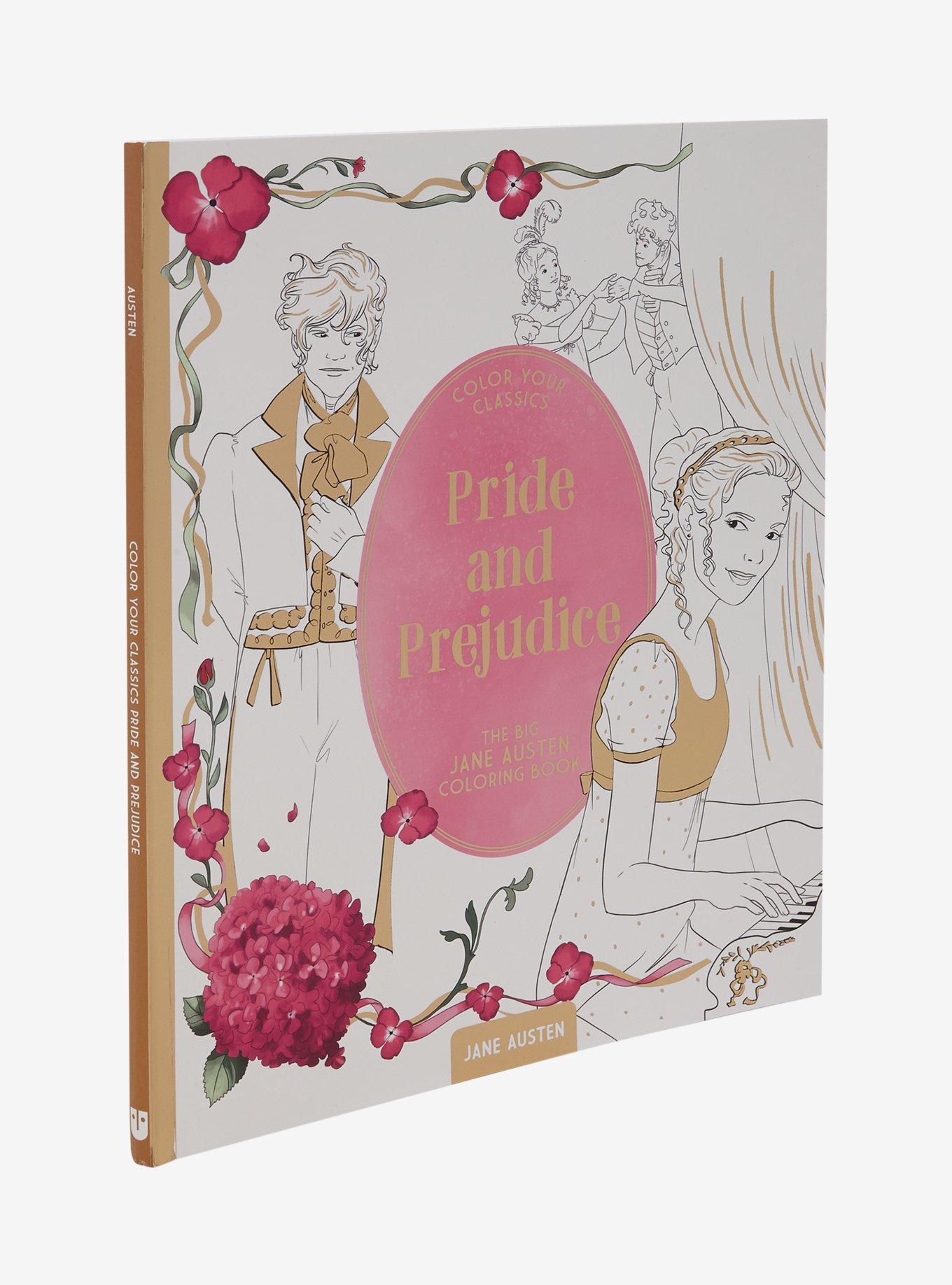 Pride and Prejudice Coloring Book, , hi-res