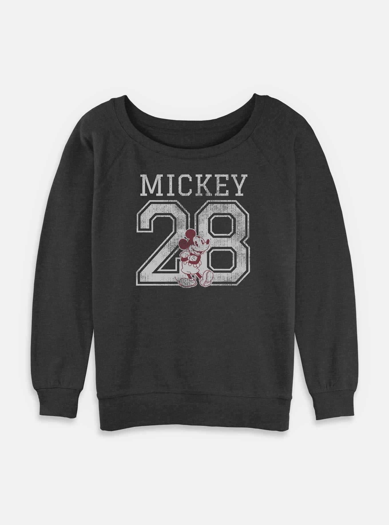 Disney Mickey Mouse Mickey 28 Womens Slouchy Sweatshirt, , hi-res