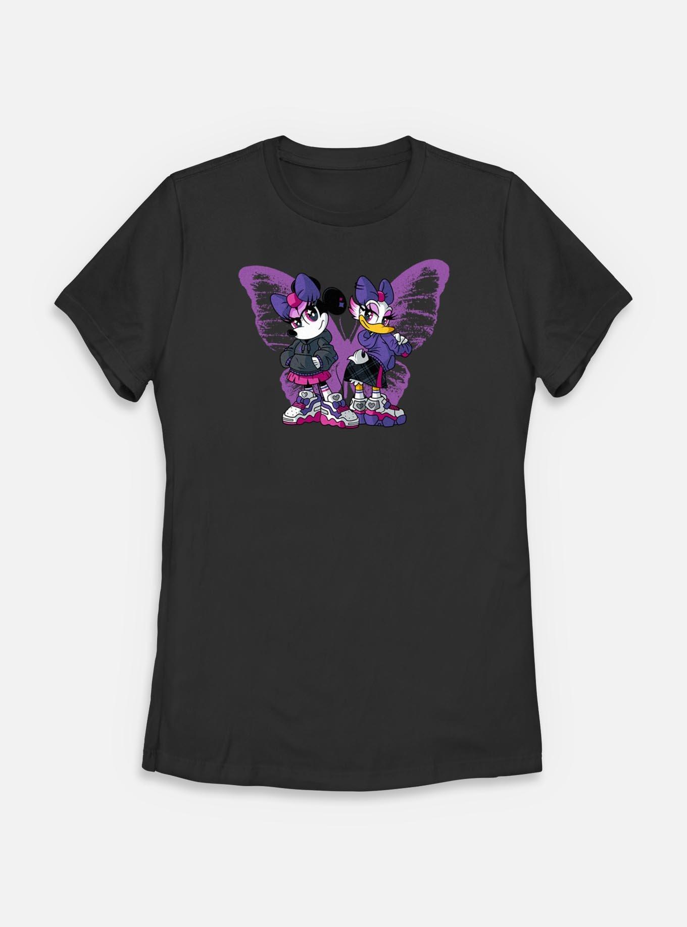 Disney Mickey Mouse Butterfriends Daisy & Minnie Womens T-Shirt, , hi-res