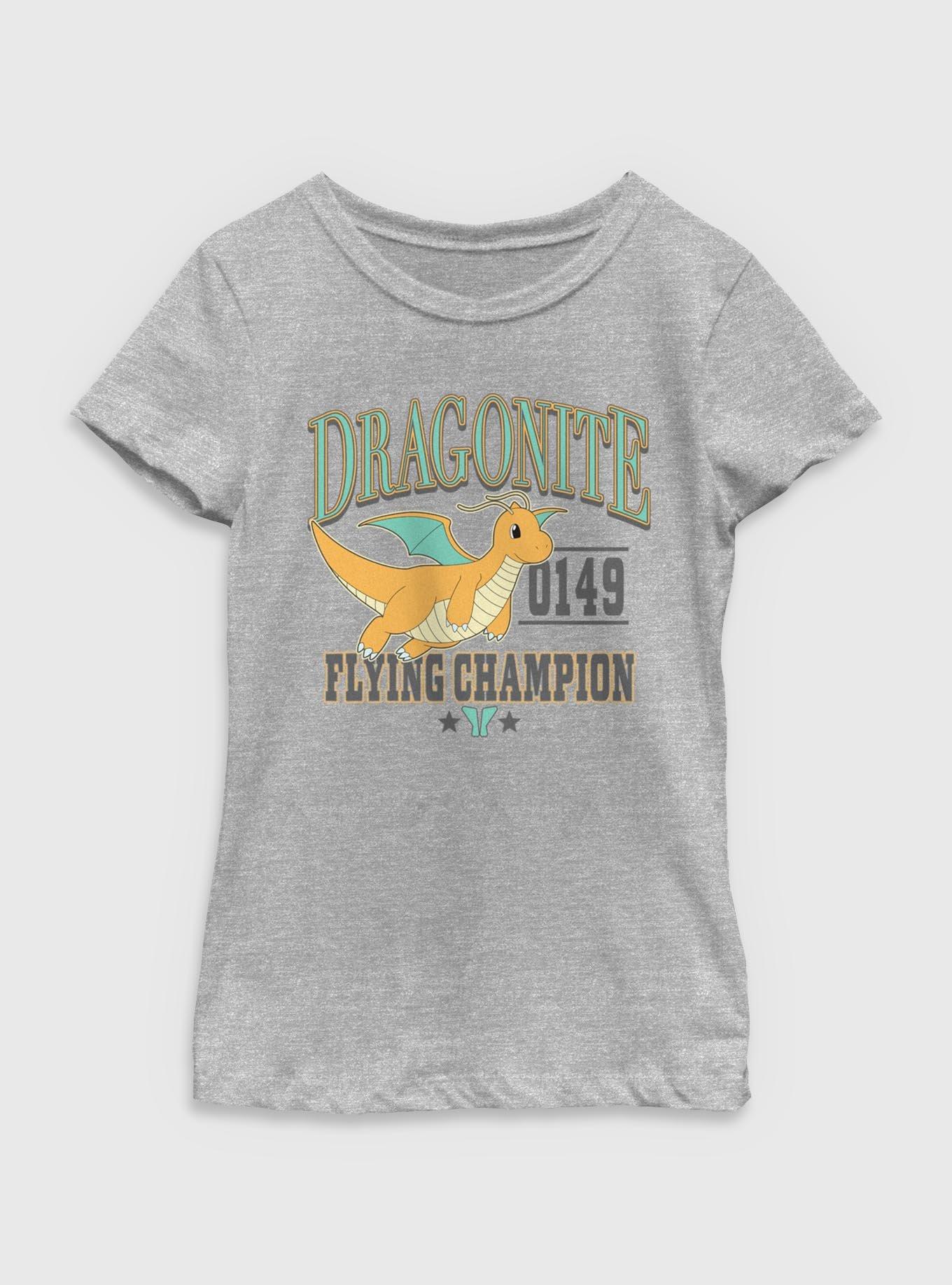 Pokemon Dragonite Youth Girls T-Shirt, , hi-res