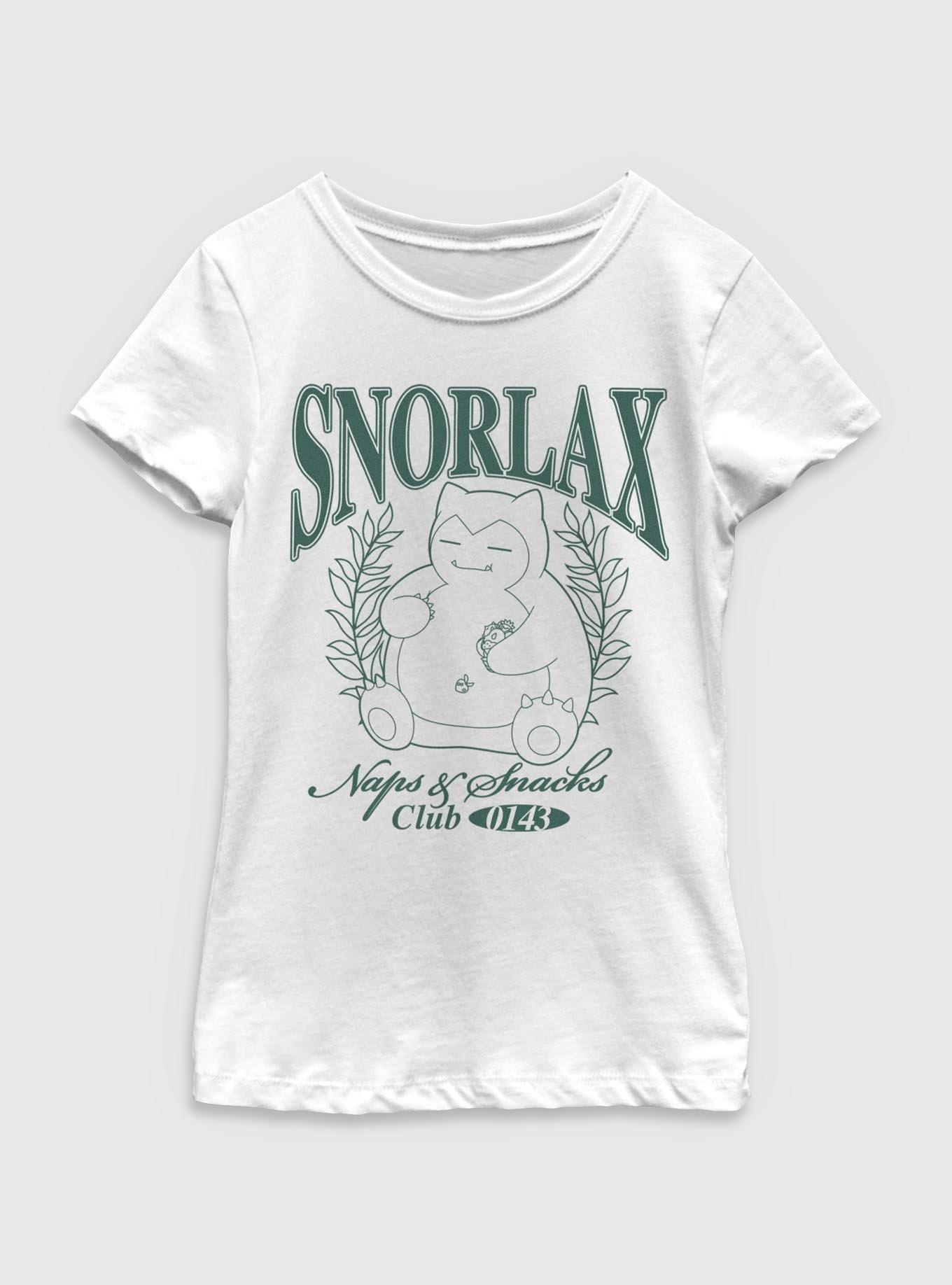 Pokemon Snorlax Collegiate Youth Girls T-Shirt, , hi-res