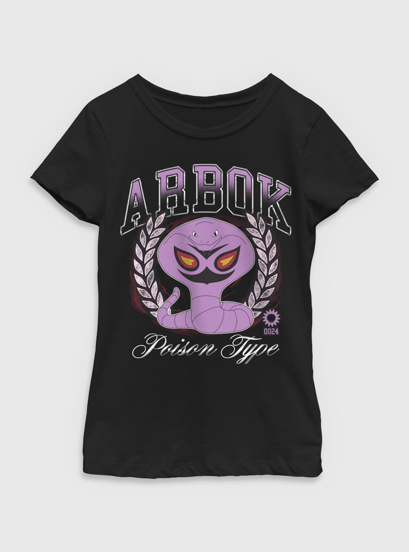Pokemon Arbok Poison Type Youth Girls T-Shirt, , hi-res