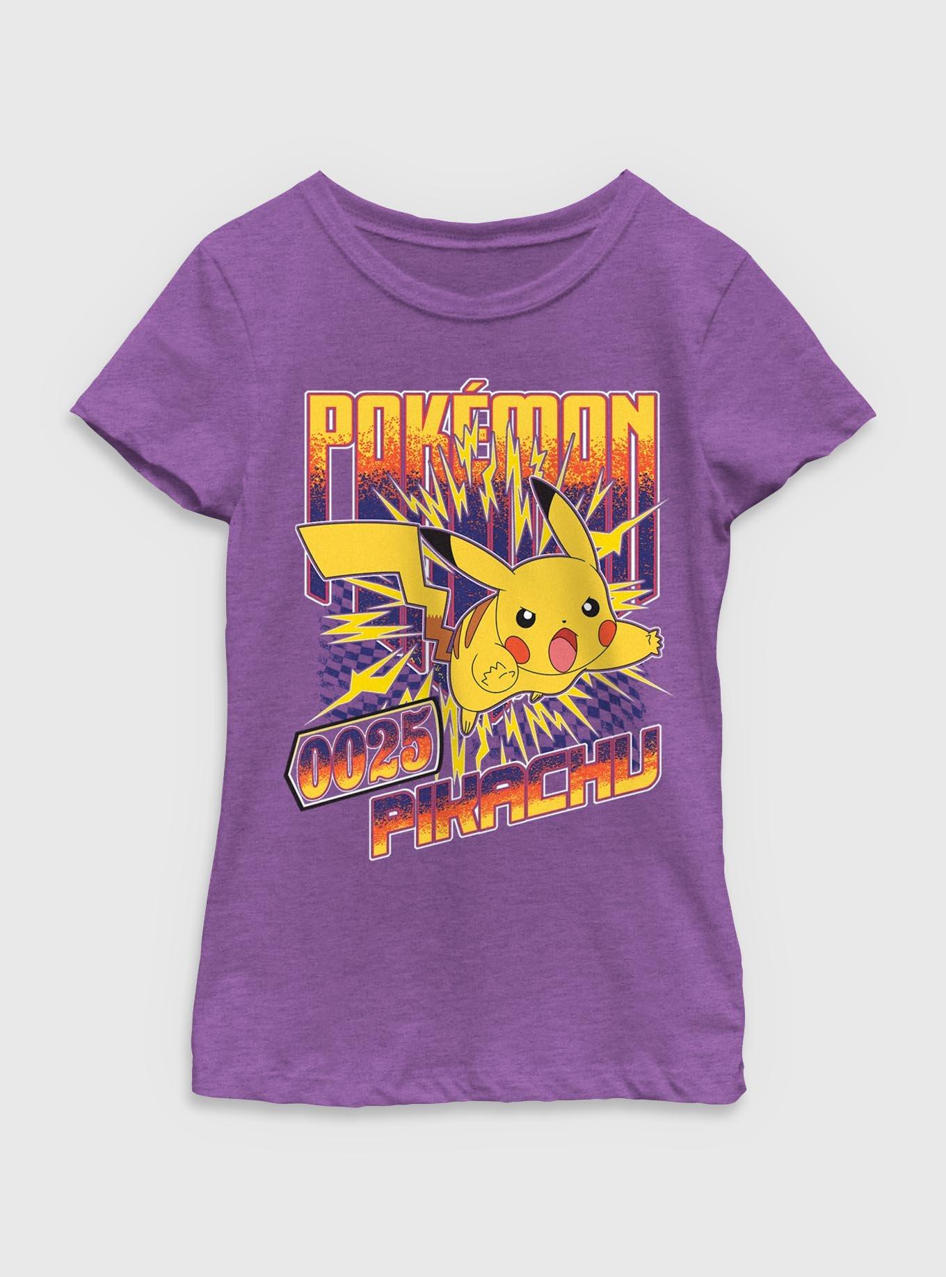 Pokemon Lightning Pikachu Youth Girls T-Shirt, , hi-res