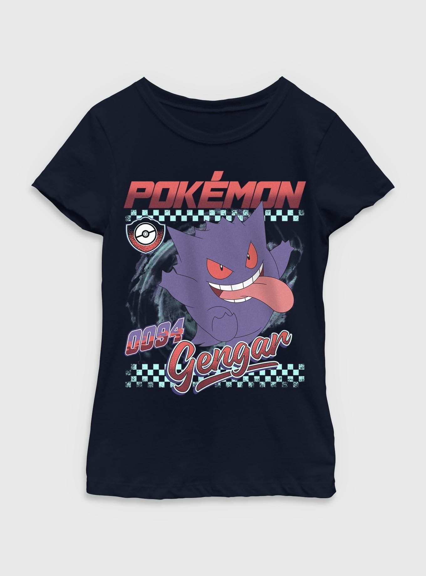 Pokemon Gengar Racing Youth Girls T-Shirt, , hi-res