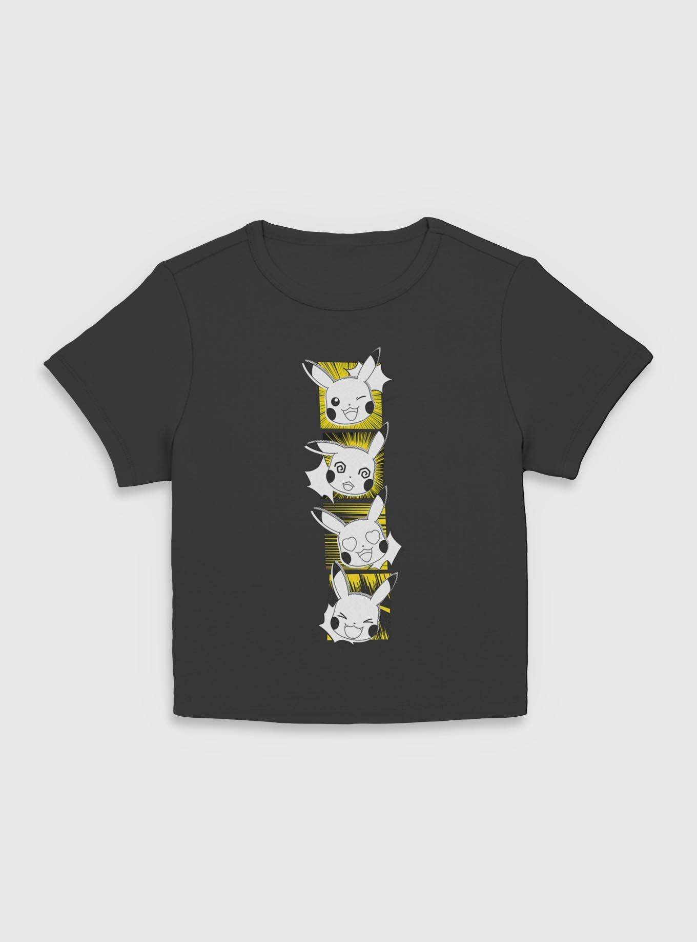 Pokemon Pikachu Emotions Womens Baby T-Shirt, , hi-res
