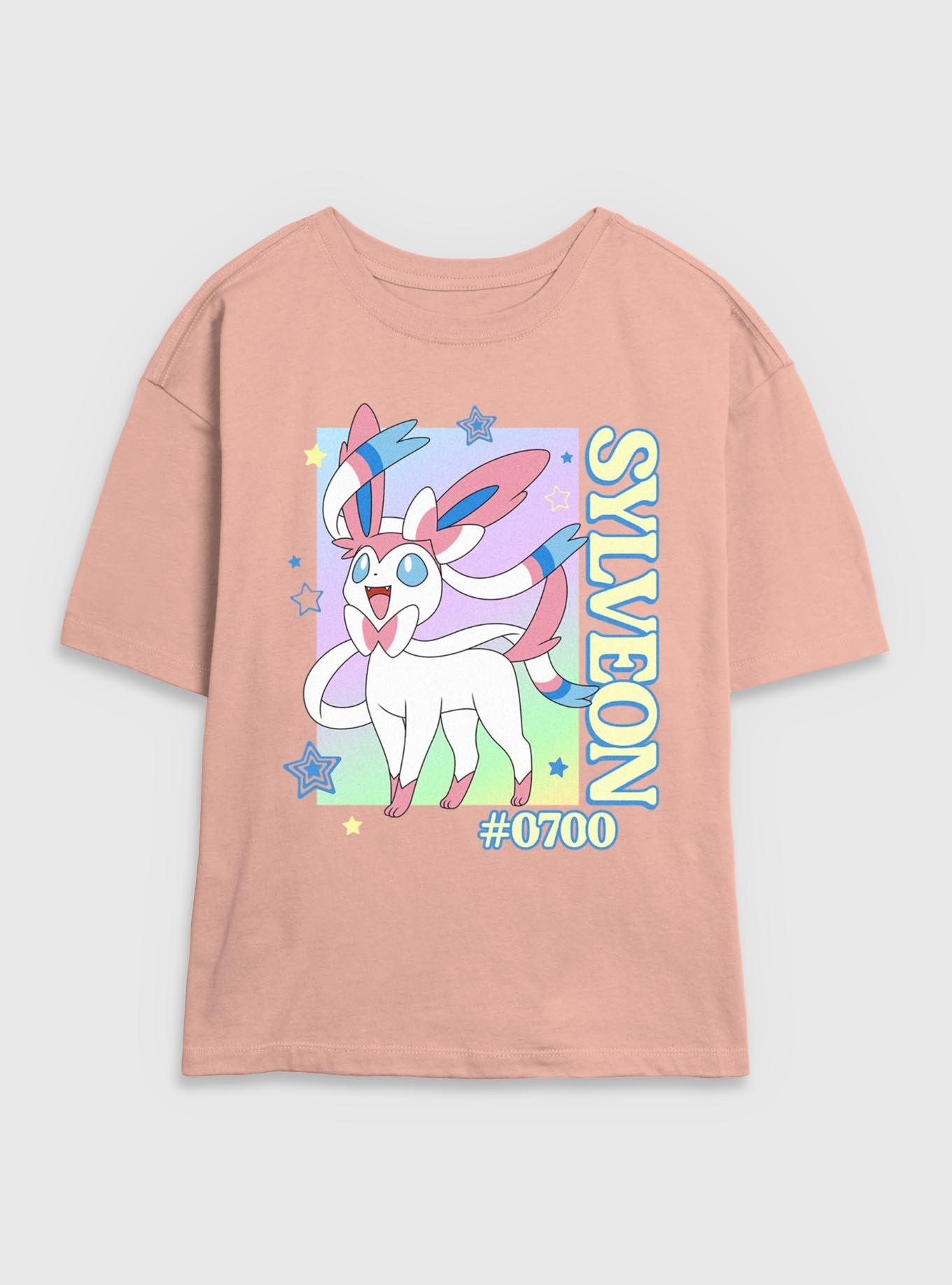 Pokemon Sylveon Frame Womens Skimmer T-Shirt, , hi-res