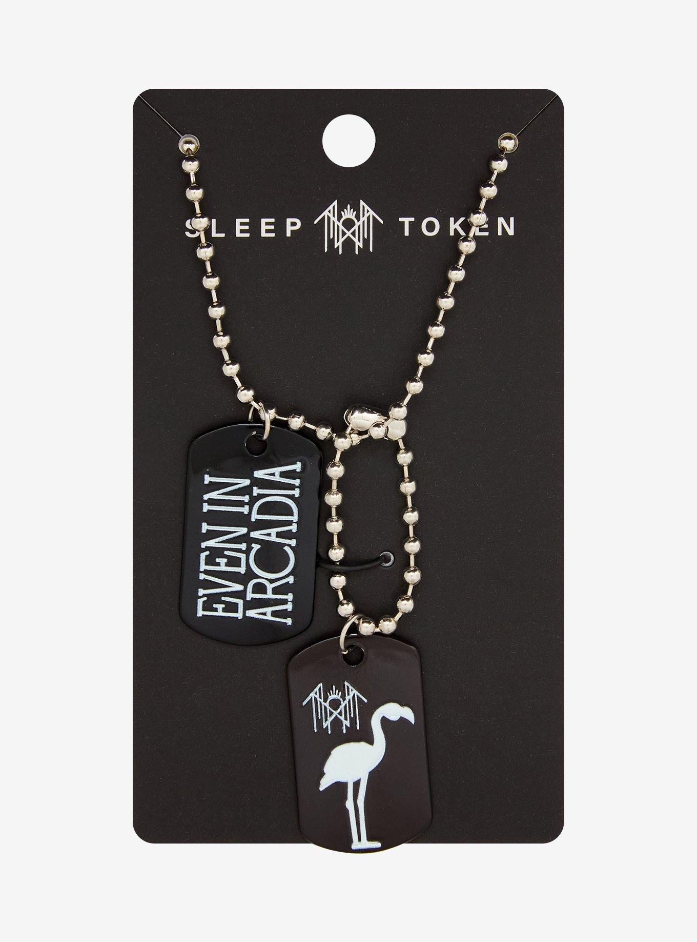 Sleep Token Even In Arcadia Dog Tag Necklace, , hi-res