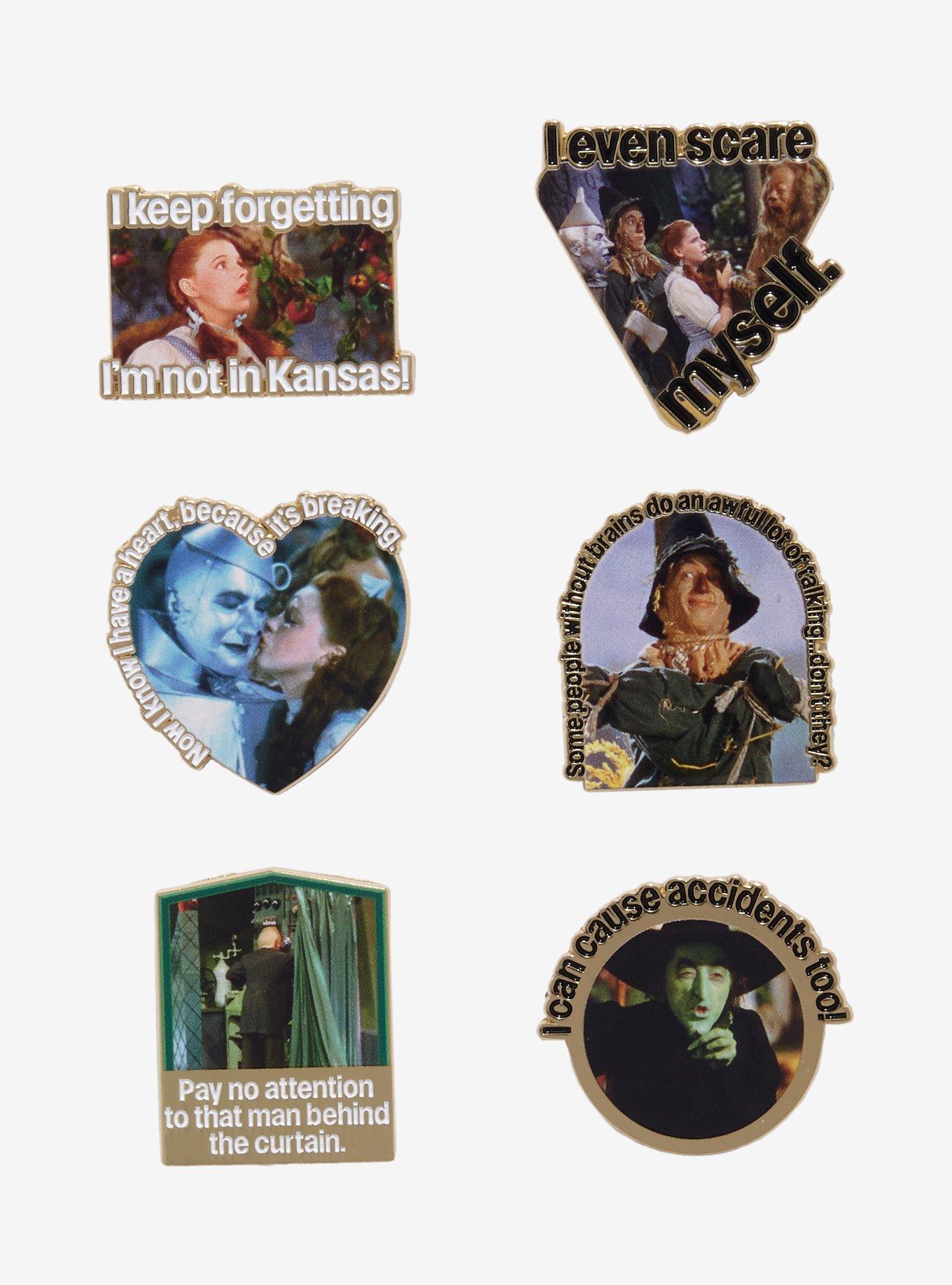 The Wizard of Oz Quotes Blind Box Enamel Pin, , hi-res