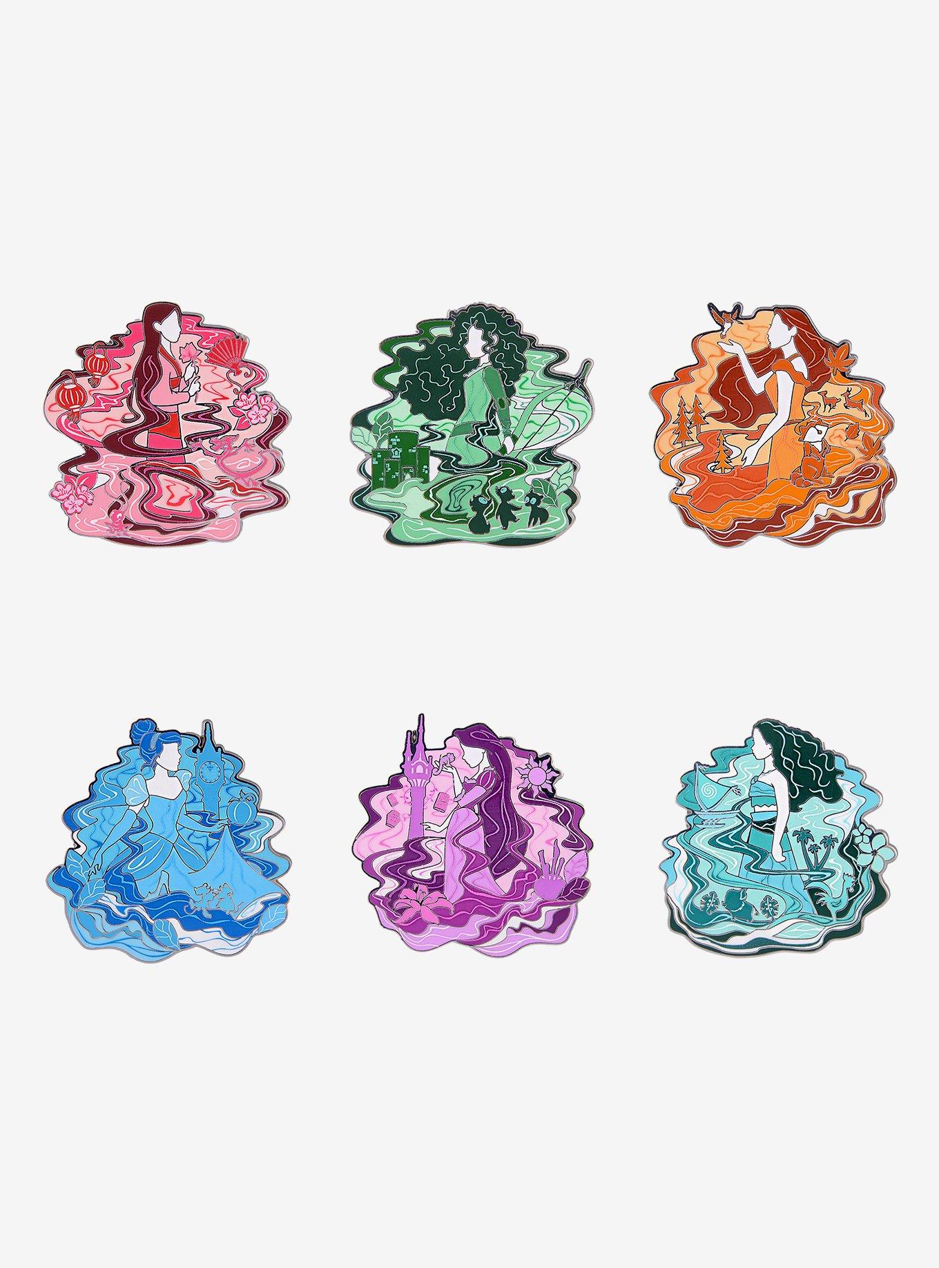 Disney Princess Scenic Blind Box Enamel Pin &mdash; BoxLunch Exclusive, , hi-res