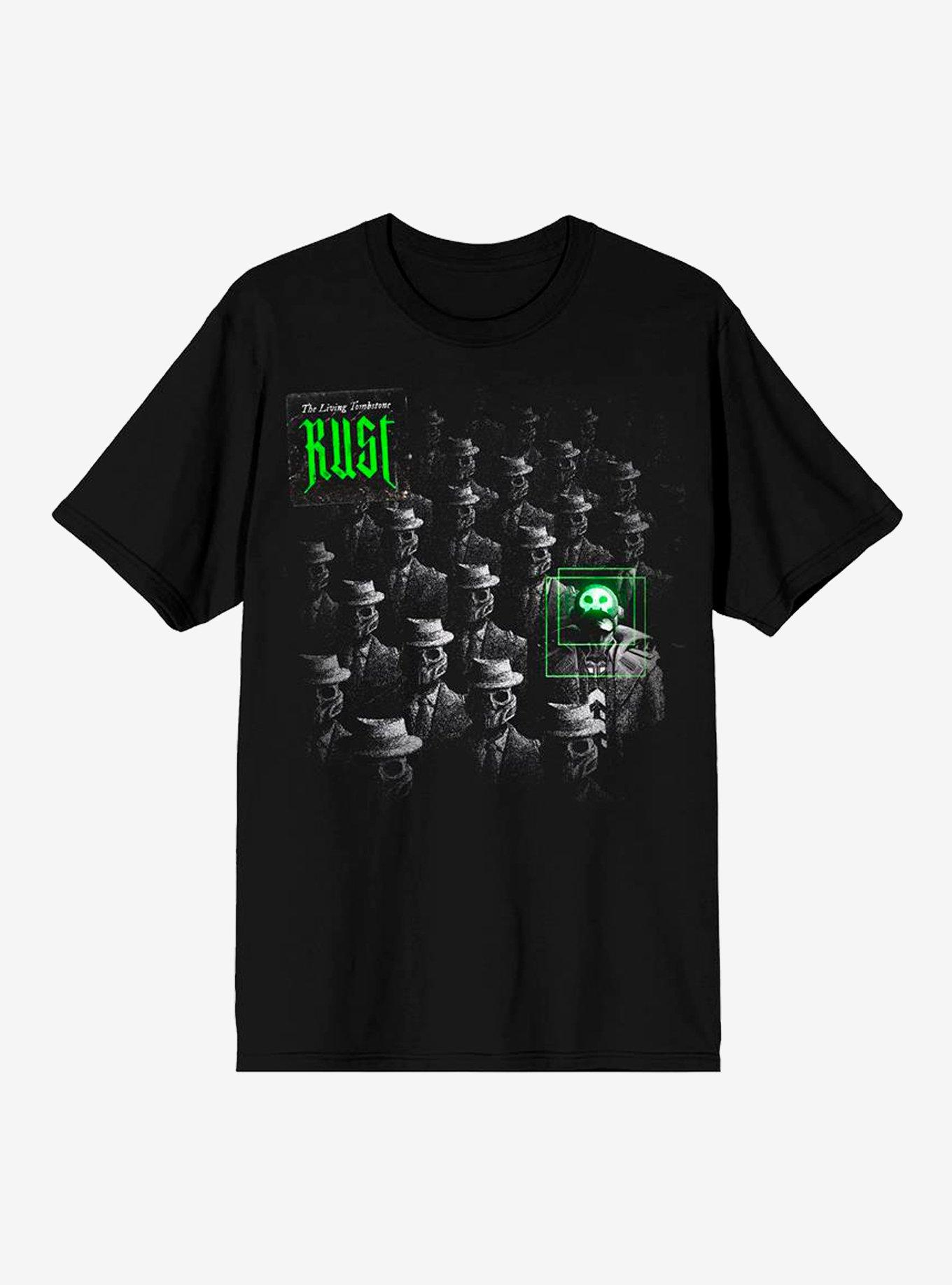The Living Tombstone Rust Album Cover T-Shirt Hot Topic Exclusive, , hi-res