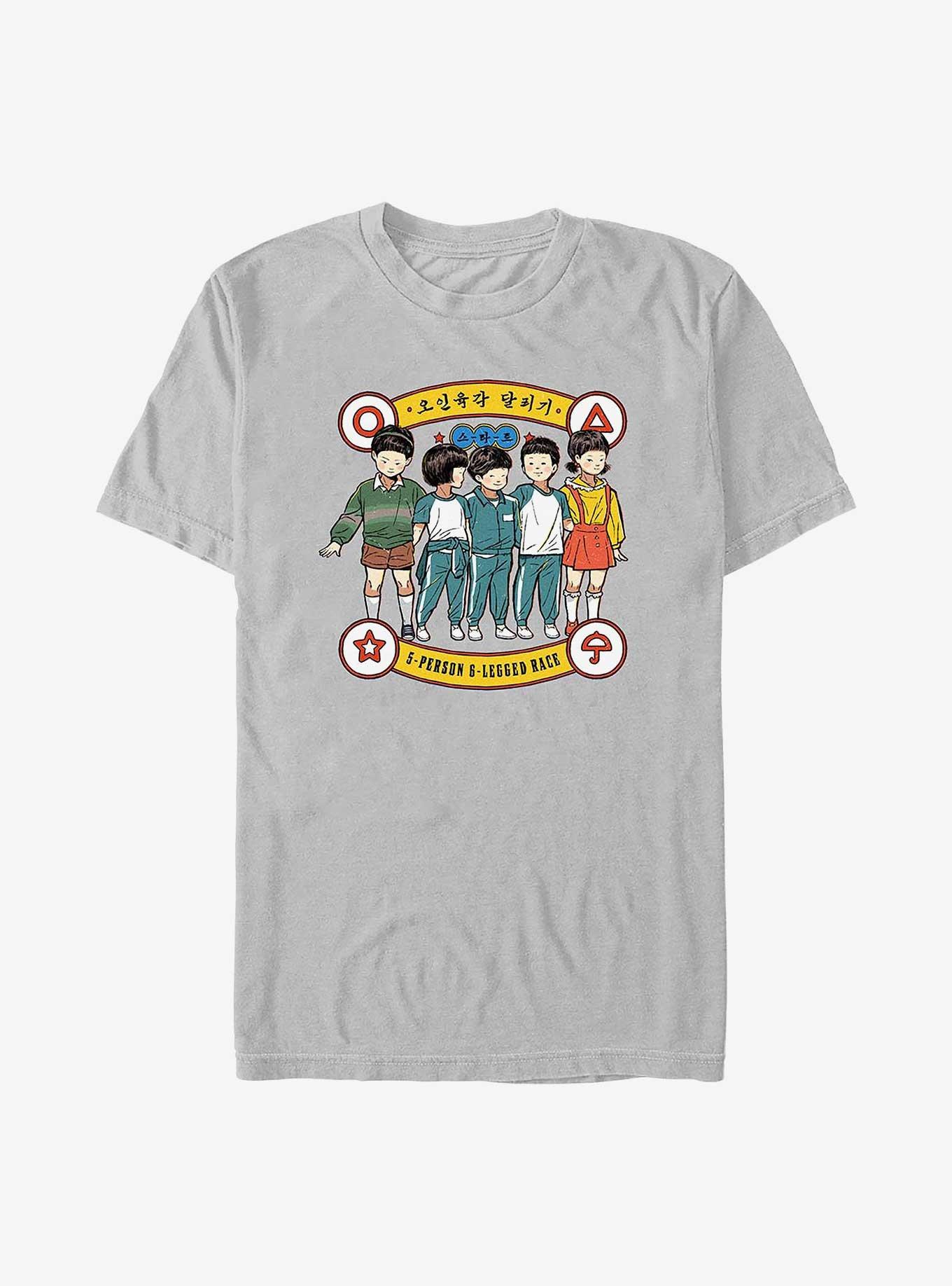 Squid Game Six-Legged Race T-Shirt, , hi-res