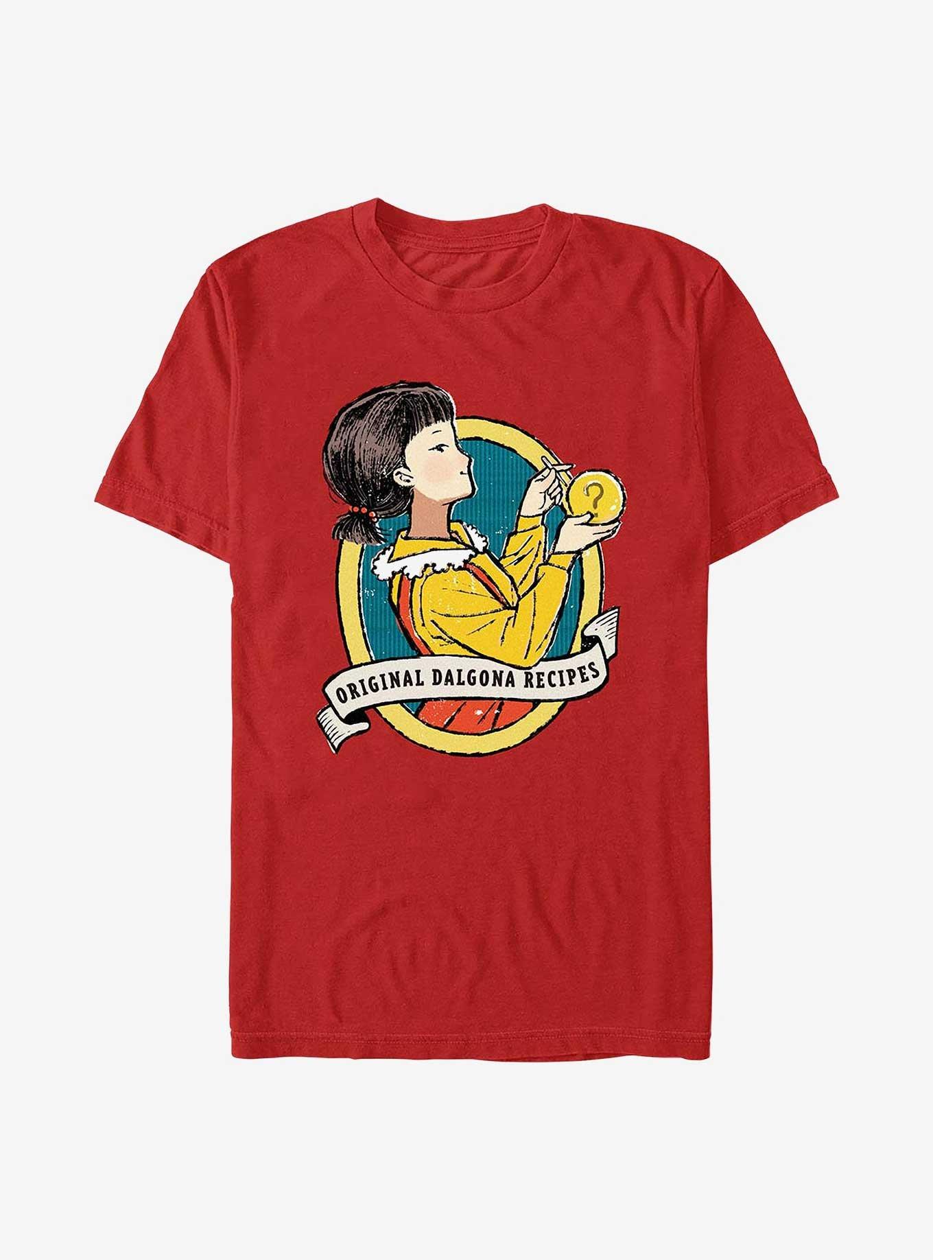 Squid Game Girl Original Dalgona Recipes T-Shirt, , hi-res