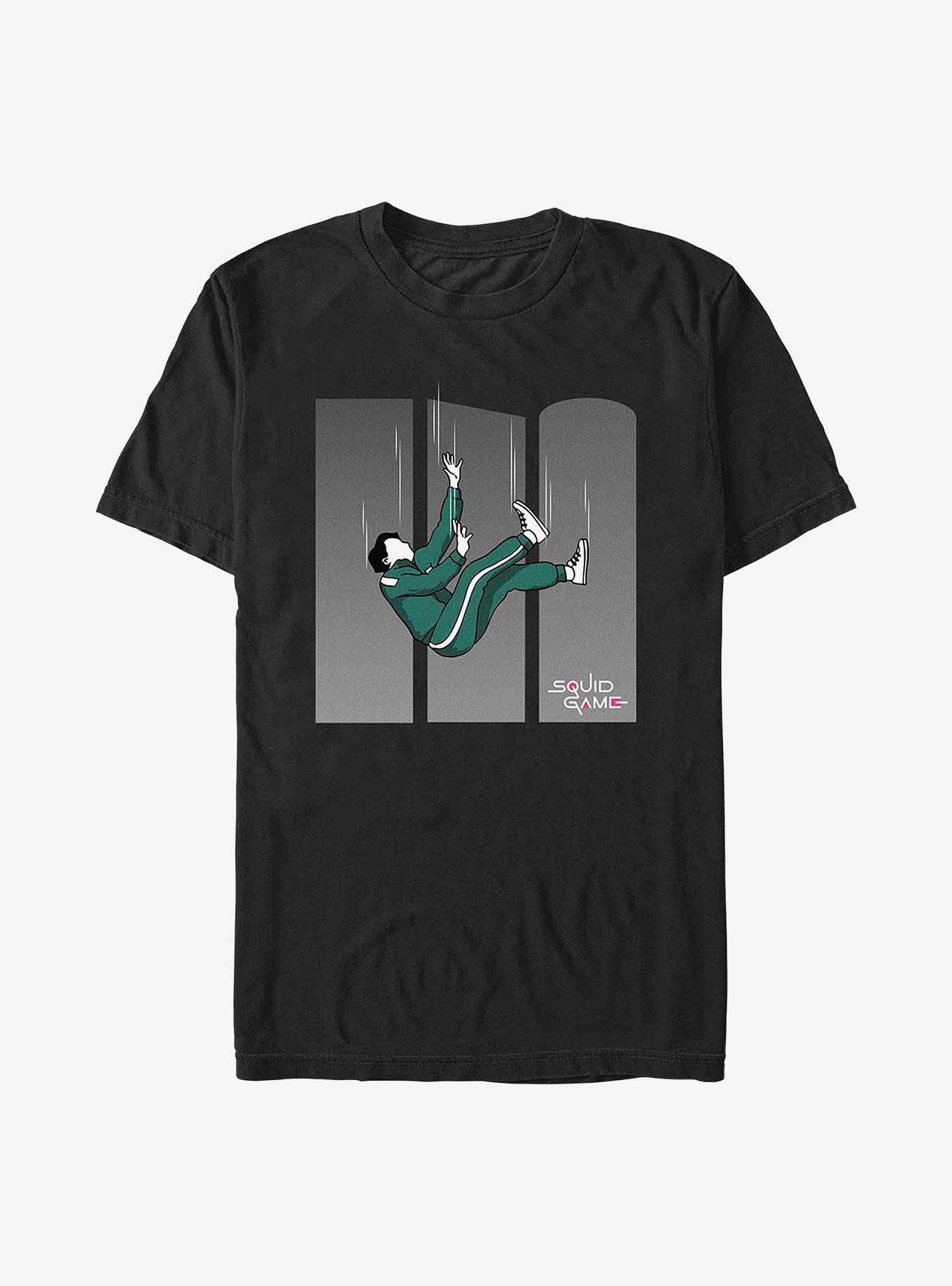 Squid Game Free Fall T-Shirt, BLACK, hi-res