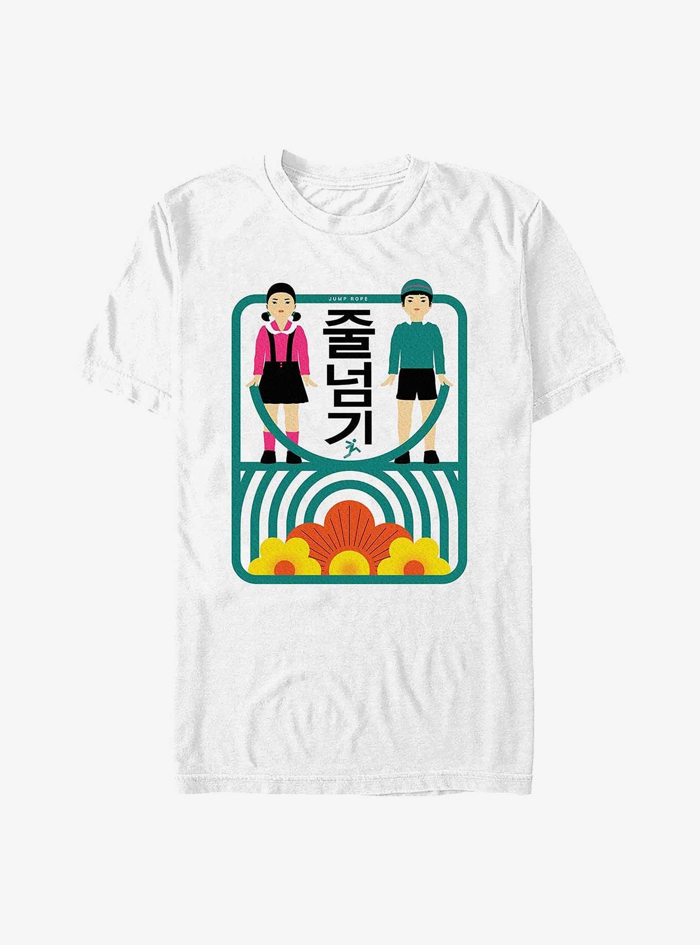 Squid Game Childs Play Jump Rope T-Shirt, WHITE, hi-res