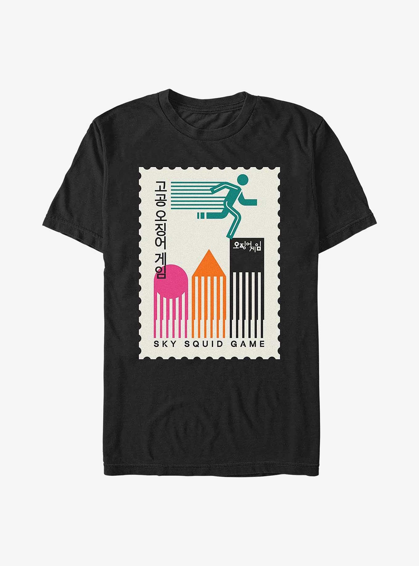 Squid Game Sky Squid Game Stamp T-Shirt