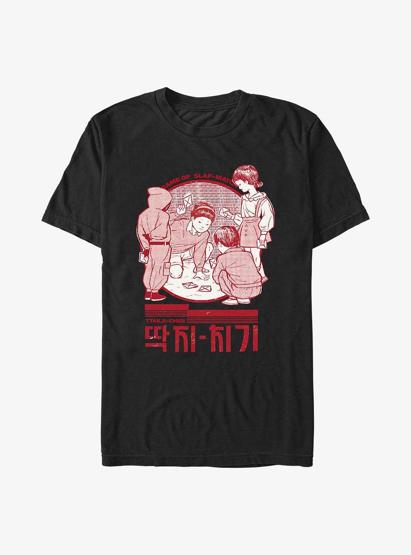 Squid Game Game Of Slap Match T-Shirt, BLACK, hi-res