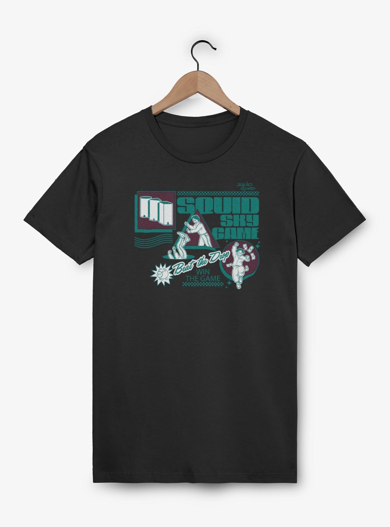 Squid Game Squid Sky Game Beat The Drop T-Shirt, , hi-res