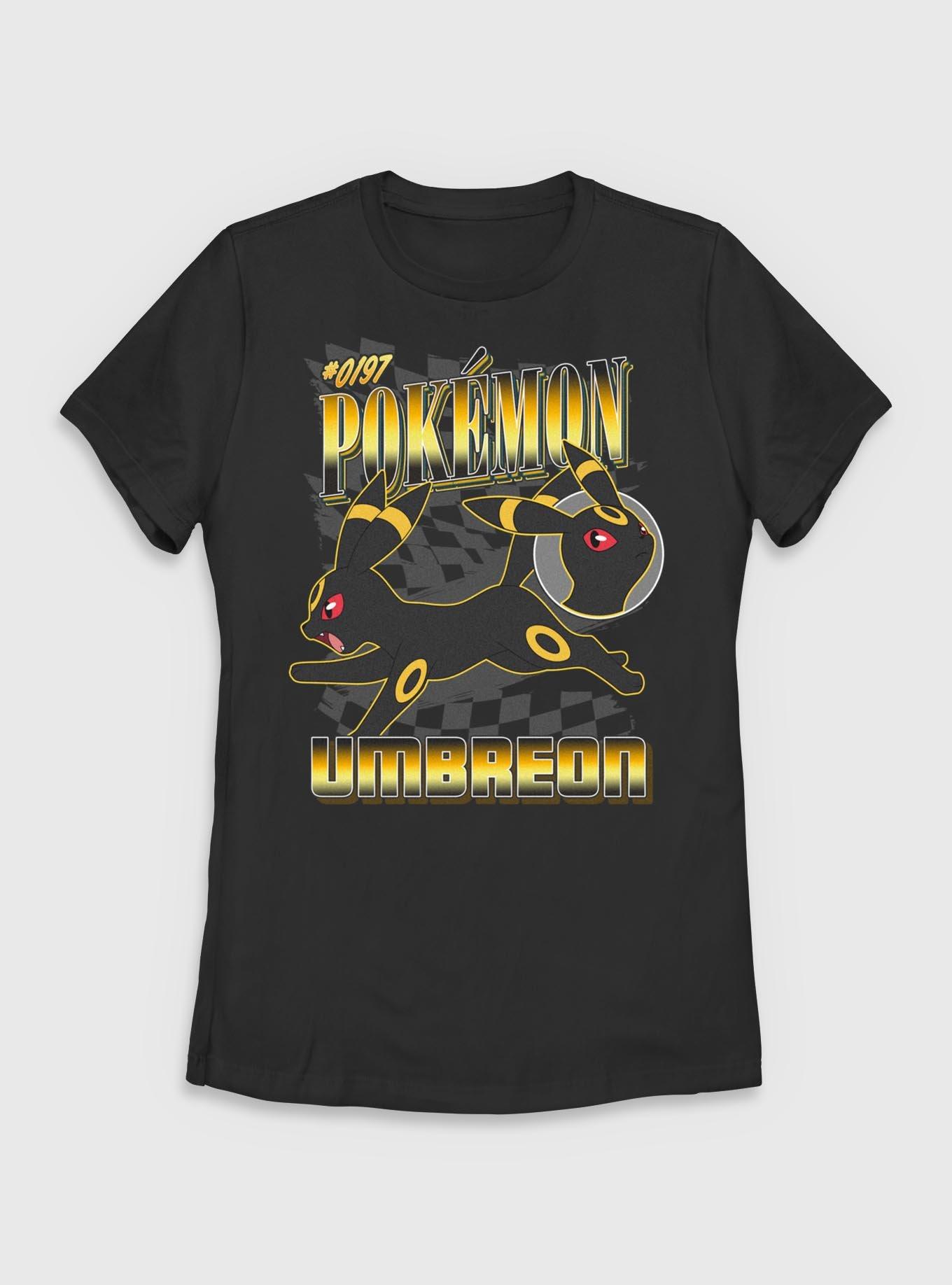 Pokemon Umbreon Racing Womens T-Shirt, BLACK, hi-res