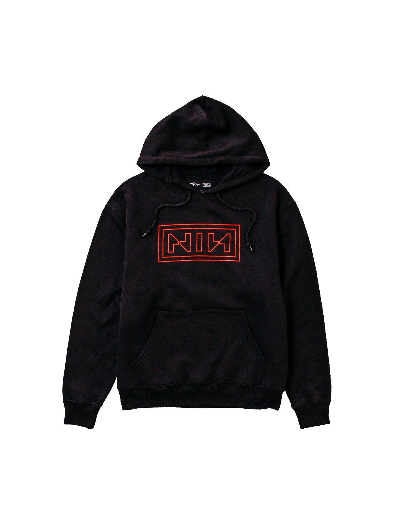 Nine Inch Nails X Tron: Ares Double-Sided Hoodie Hot Topic Exclusive, , hi-res