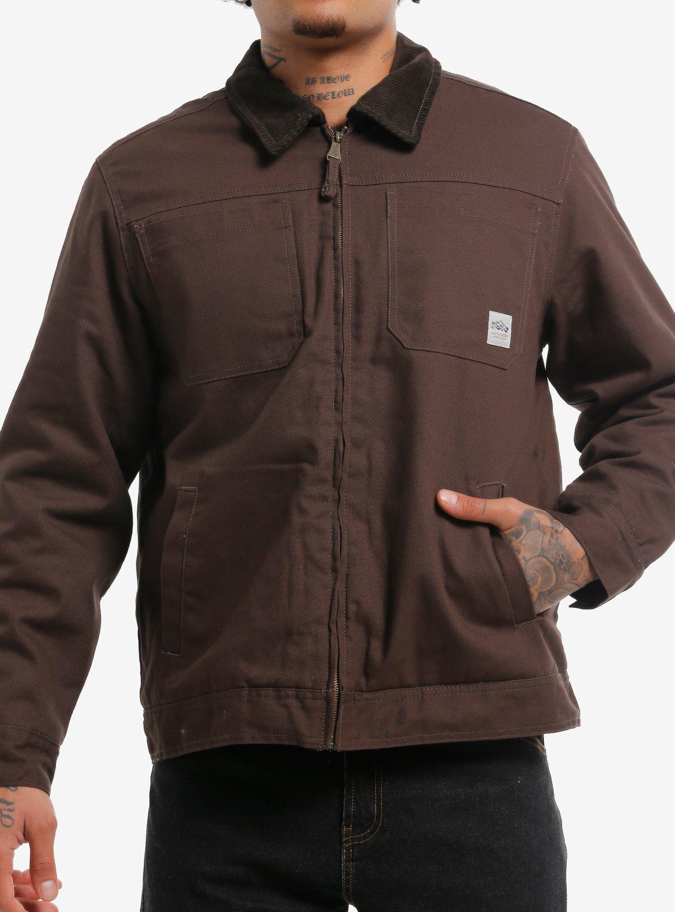 Brown Work Jacket, , hi-res