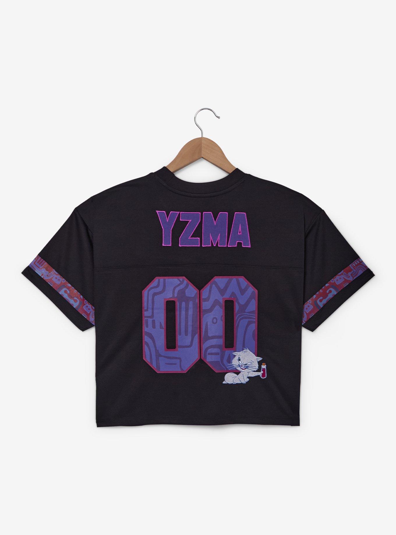 Disney The Emperor's New Groove Yzma Women's Plus Size Cropped Football Jersey - BoxLunch Exclusive, , hi-res
