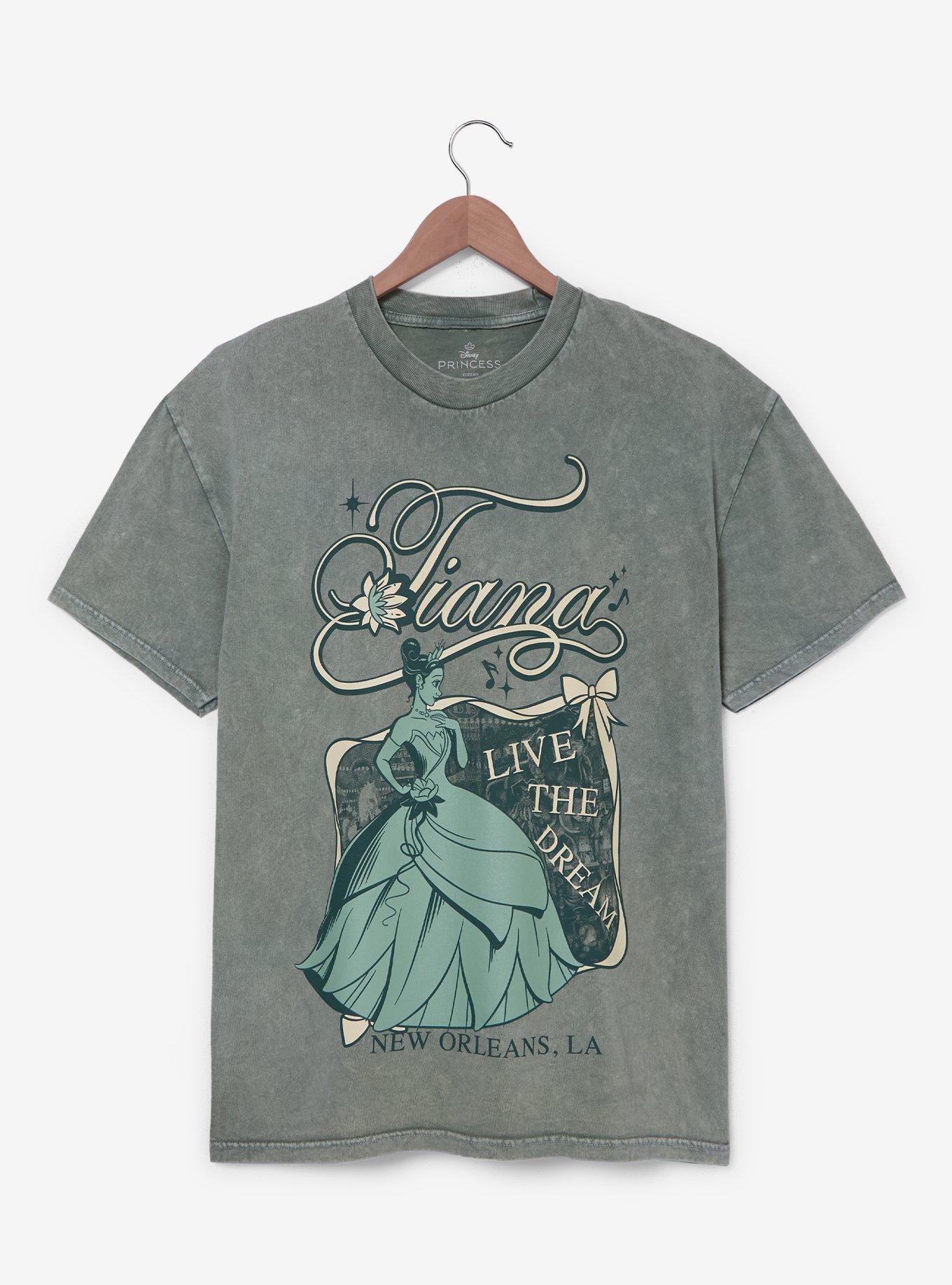 Disney The Princess and the Frog Tiana Live the Dream Women's T-Shirt — BoxLunch Exclusive, , hi-res