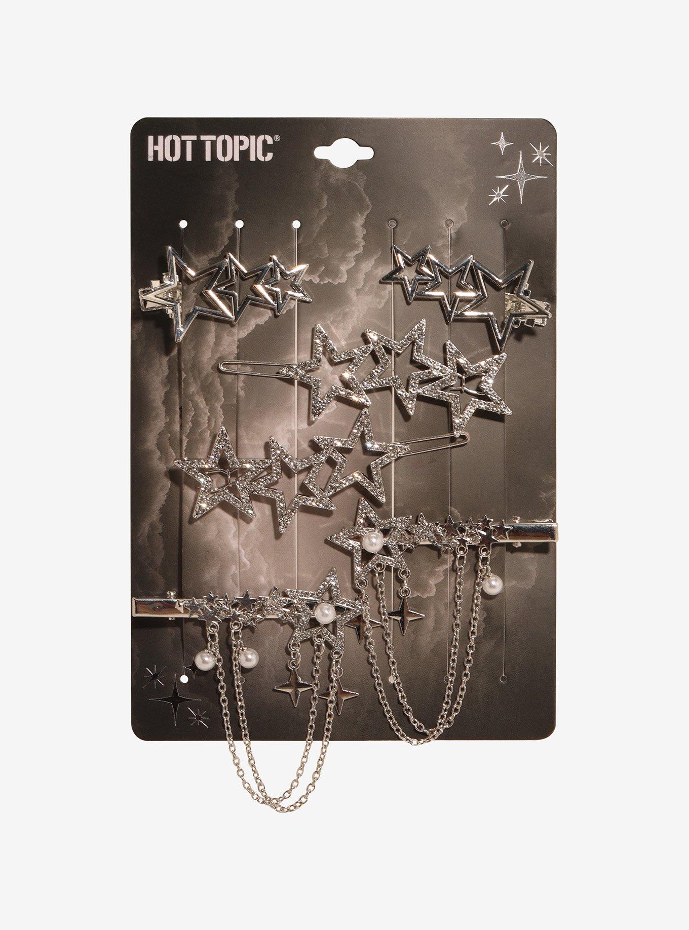 Star Bling Hair Clip Set, , hi-res