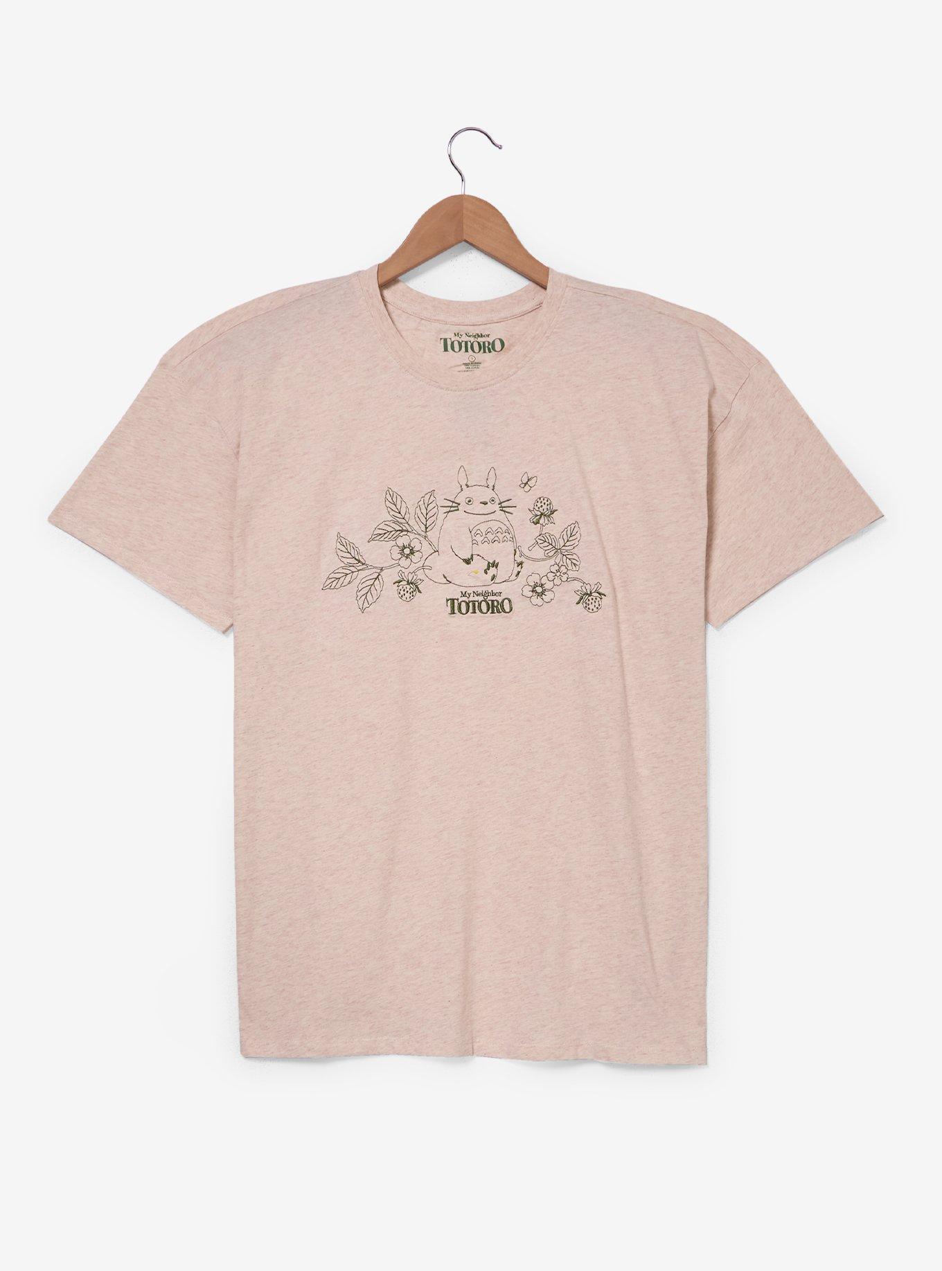 Studio Ghibli® My Neighbor Totoro Embroidered Floral Women's Plus T-Shirt - BoxLunch Exclusive