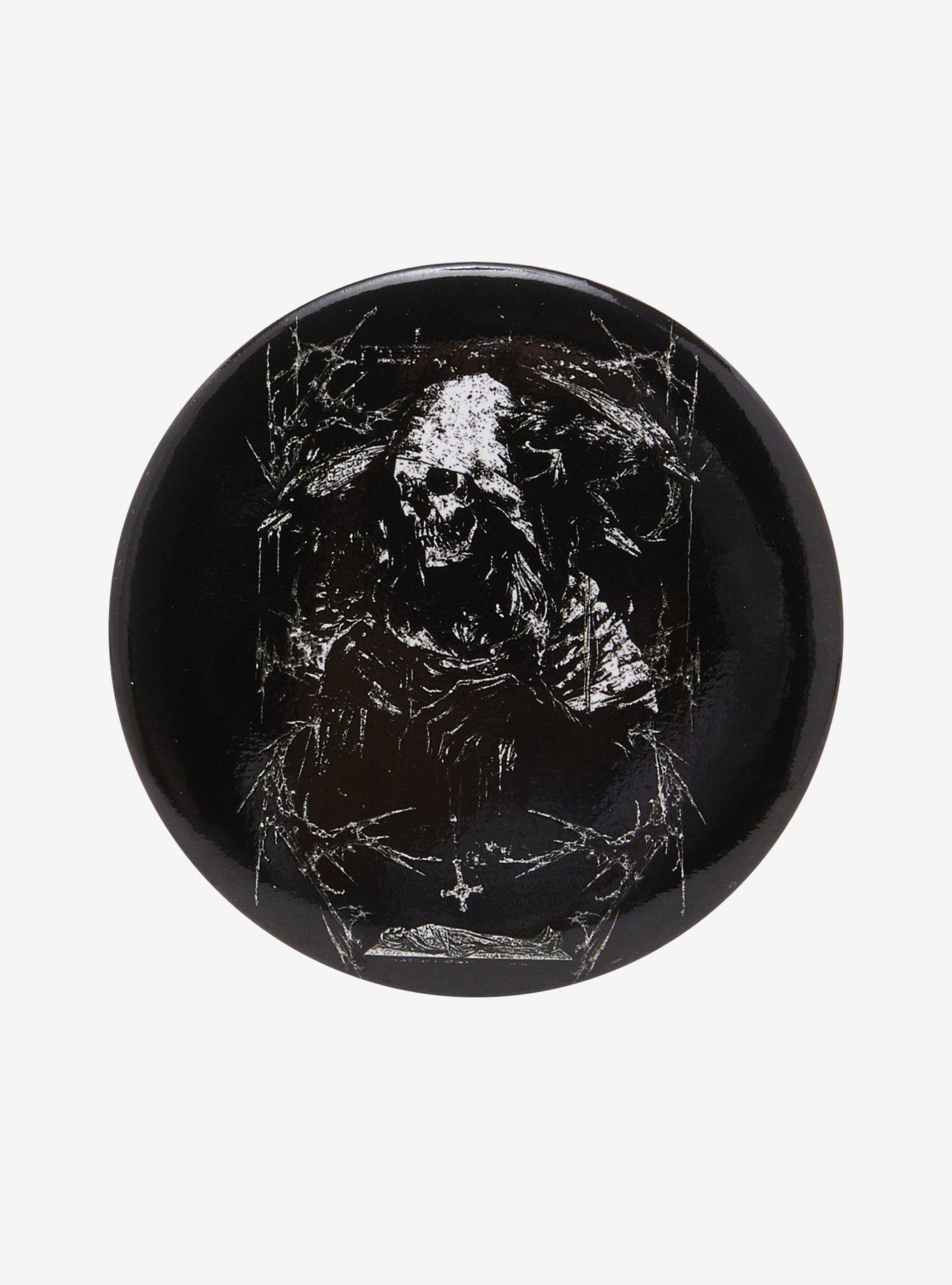 Skeleton Reaper 3 Inch Button, , hi-res