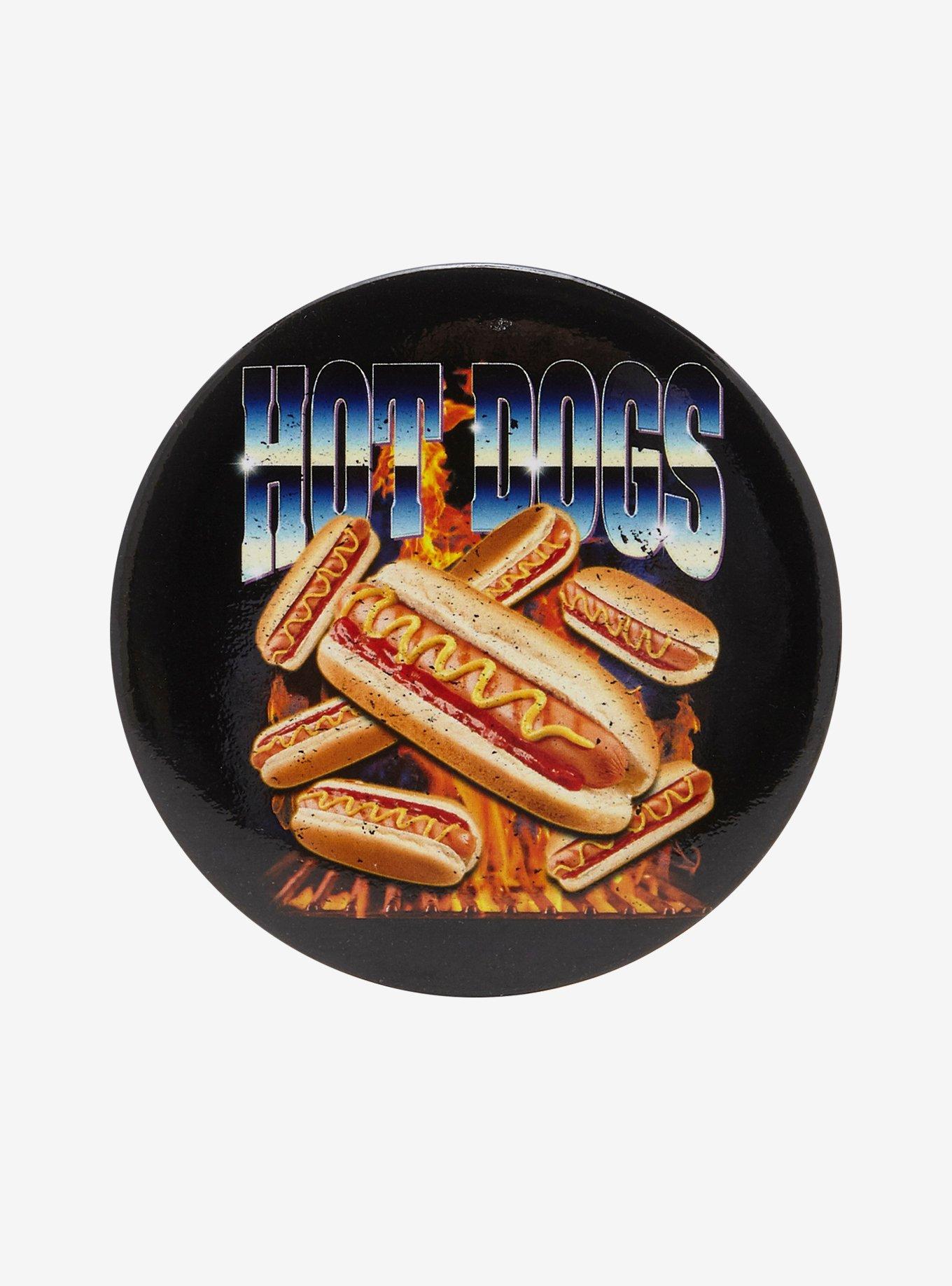 Hot Dogs Fire 3 Inch Button, , hi-res