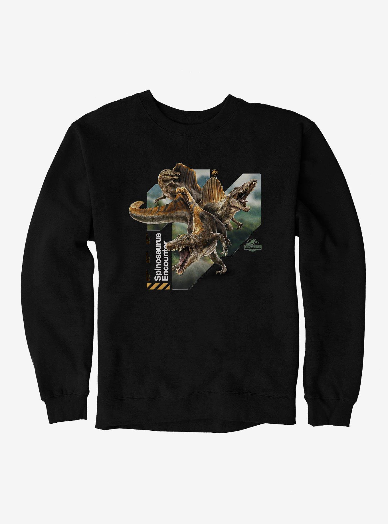 Jurassick World Rebirth Spinosaurs Encounter Sweatshirt, BLACK, hi-res