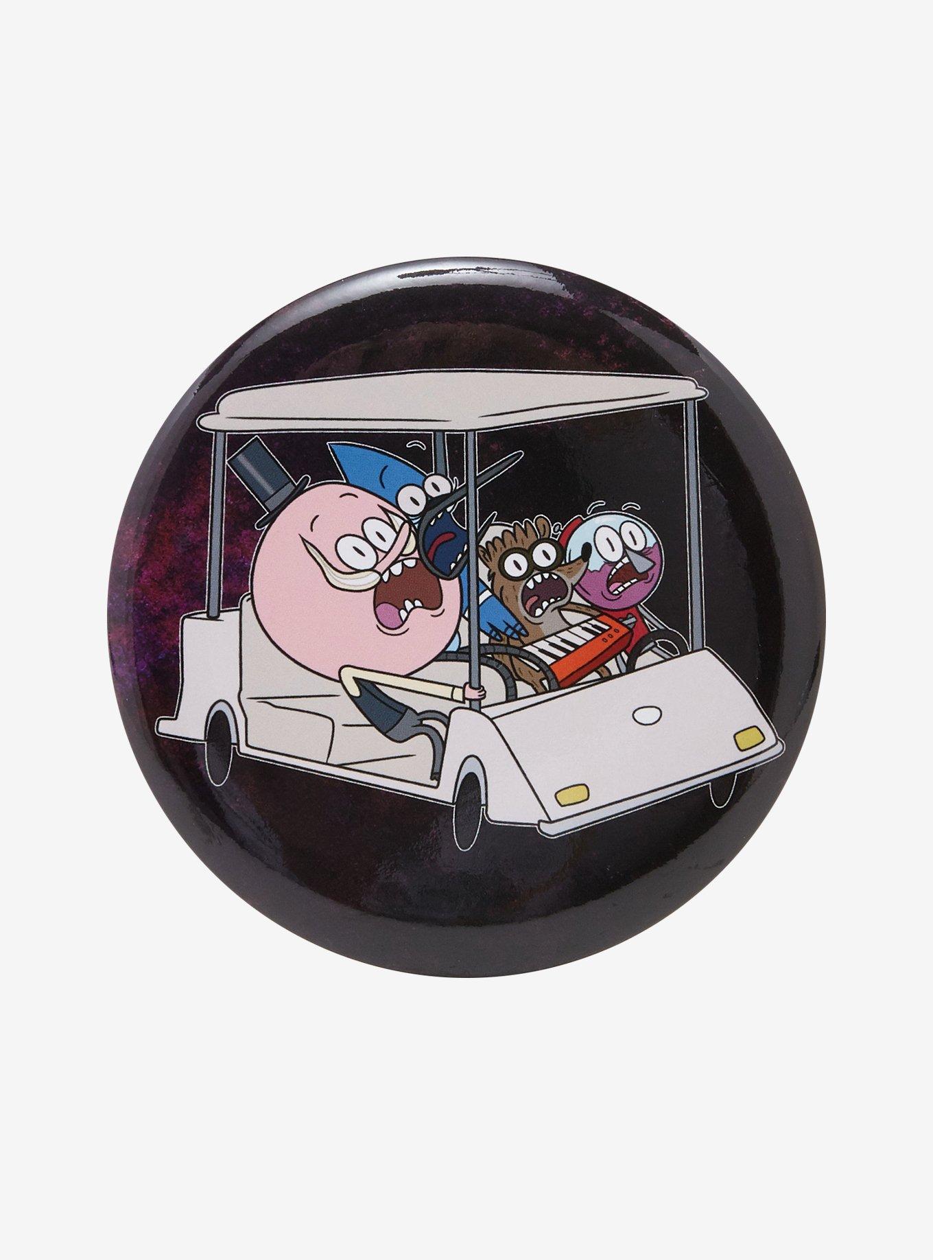 Regular Show Group Golf Cart 3 Inch Button, , hi-res