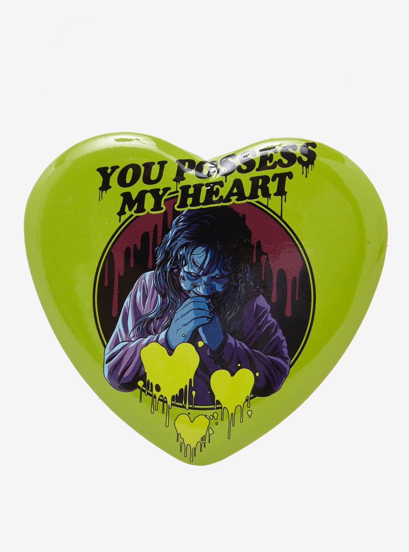 The Exorcist Possessed Heart Button, , hi-res