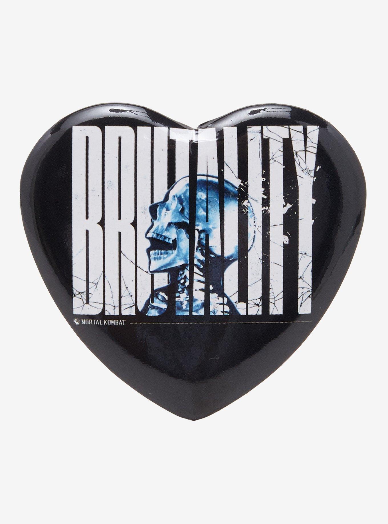 Mortal Kombat Brutality Heart Button, , hi-res