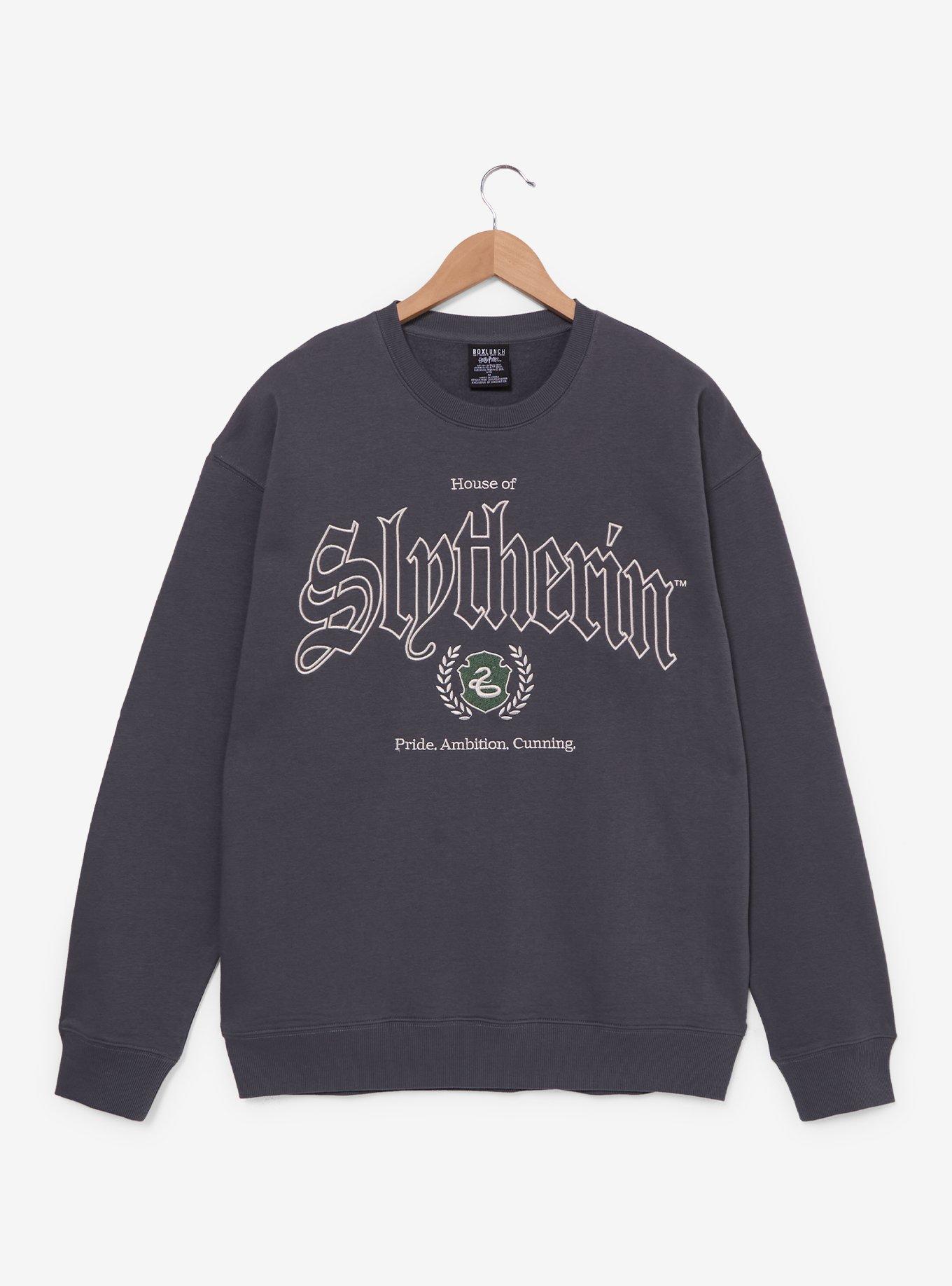 Harry Potter Slytherin Crewneck - BoxLunch Exclusive, , hi-res