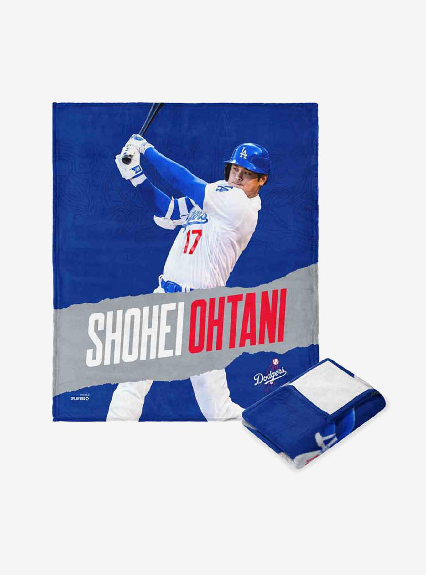 MLB Los Angeles Dodgers Shohei Ohtani Silk Touch Throw Blanket, , hi-res
