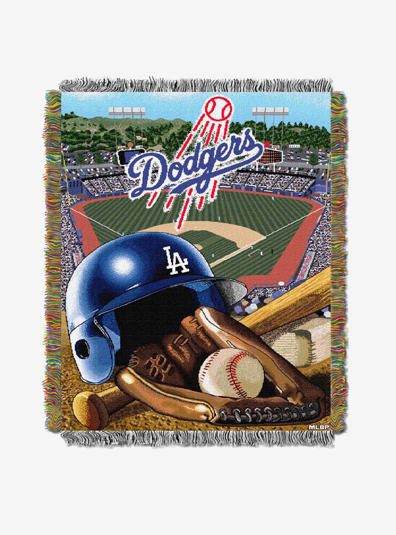 MLB Los Angeles Dodgers Homefield Advantage Tapestry Throw Blanket, , hi-res