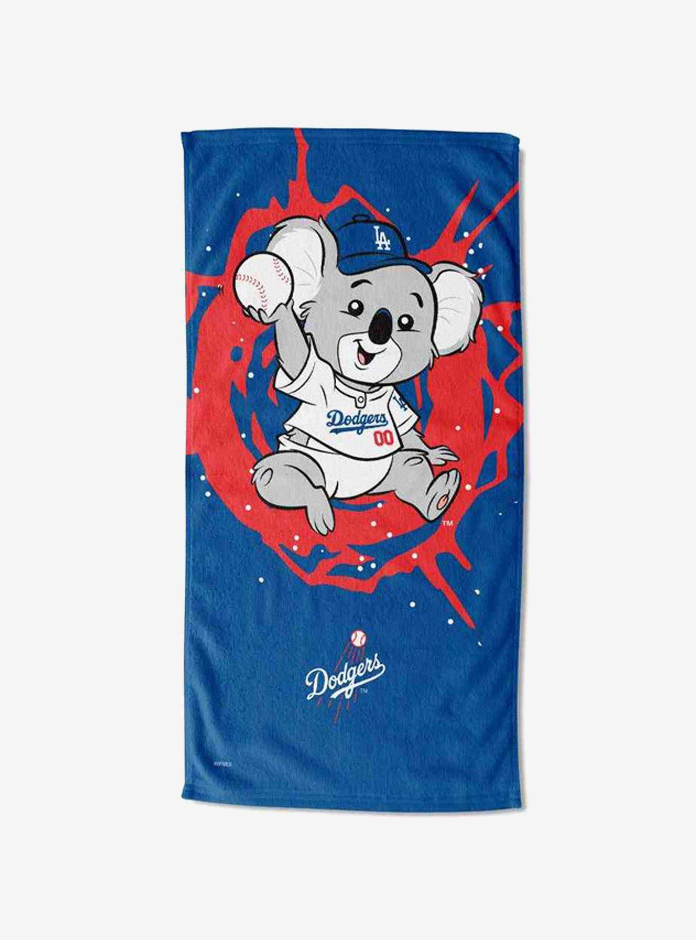 MLB Los Angeles Dodgers Mascot Beach Towel, , hi-res